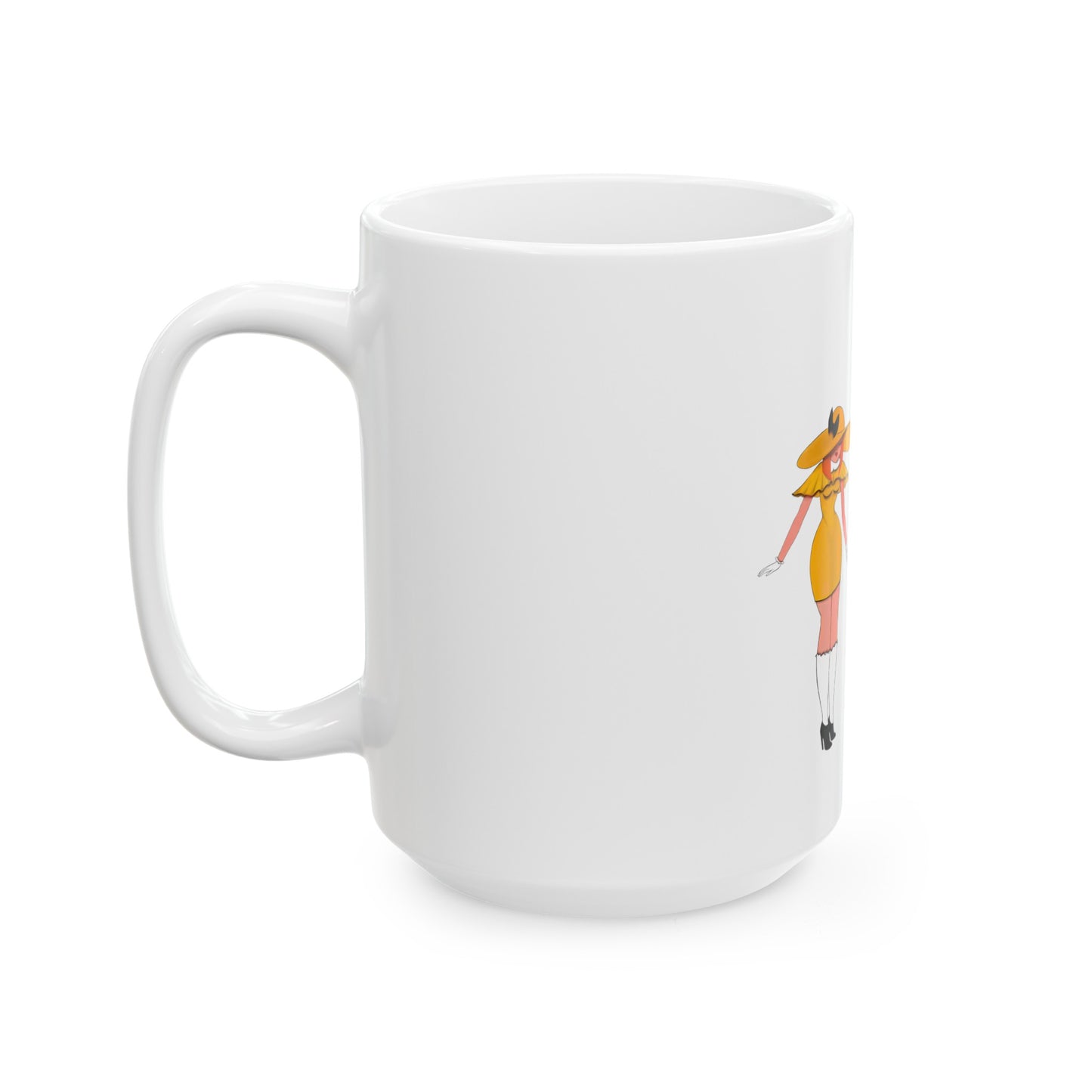 Madiline Ceramic Mug, (11oz, 15oz)