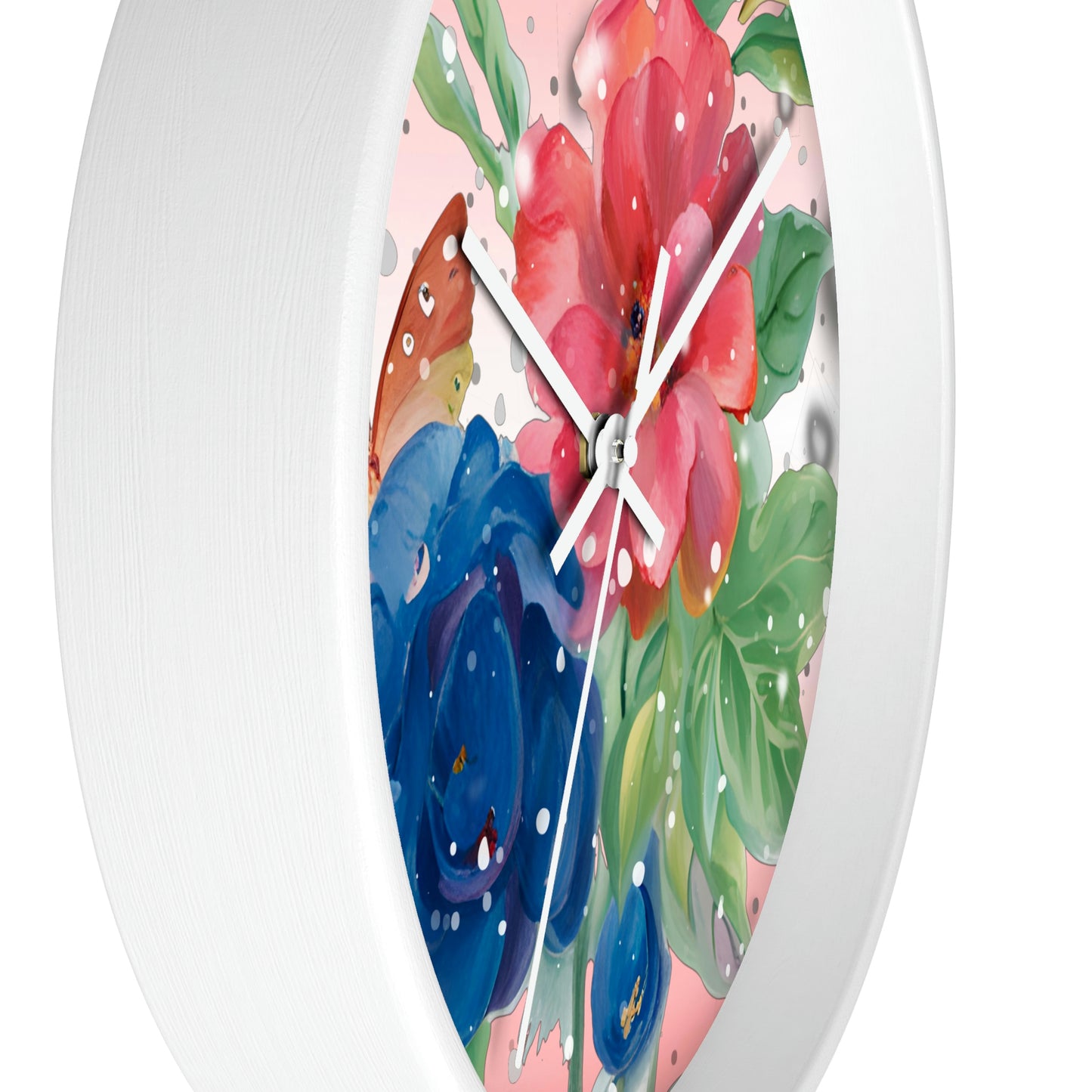 Flower Wall Clock