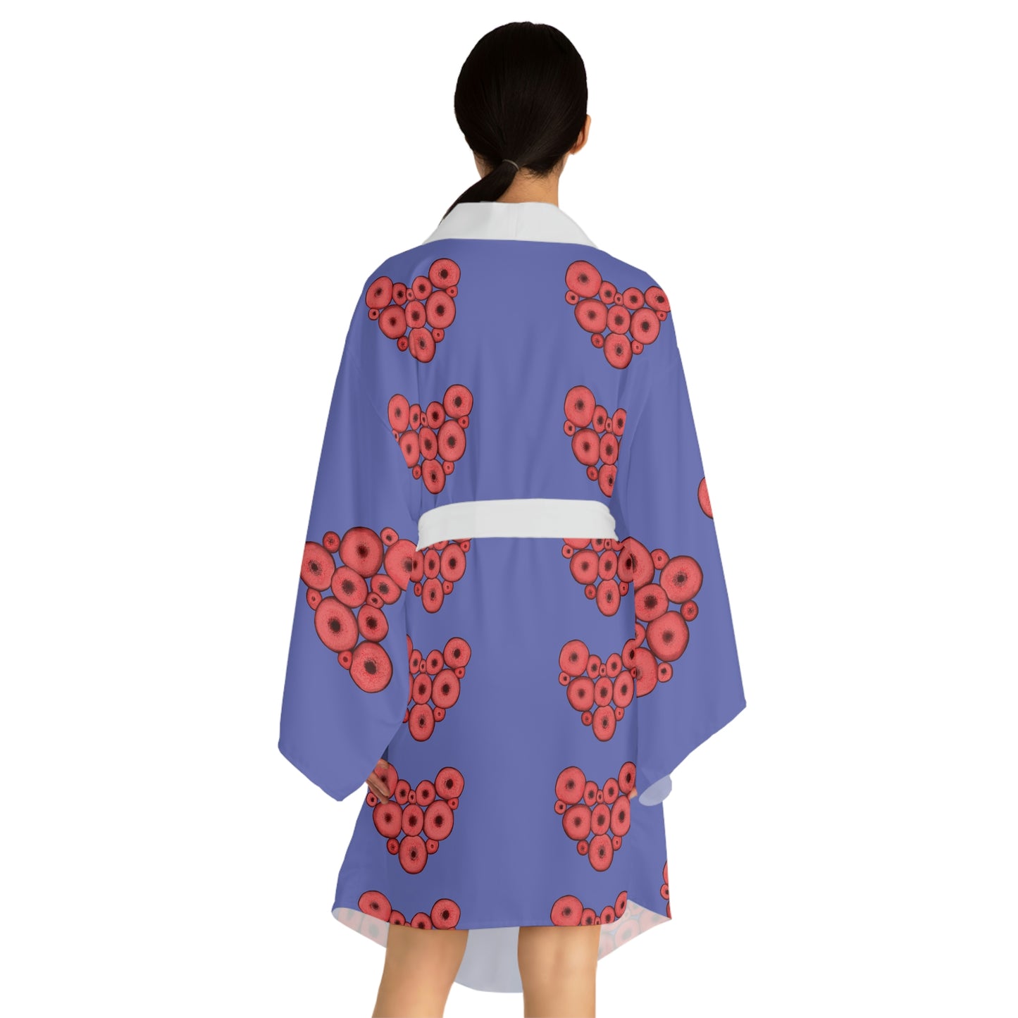 Long Sleeve Kimono Robe (AOP)