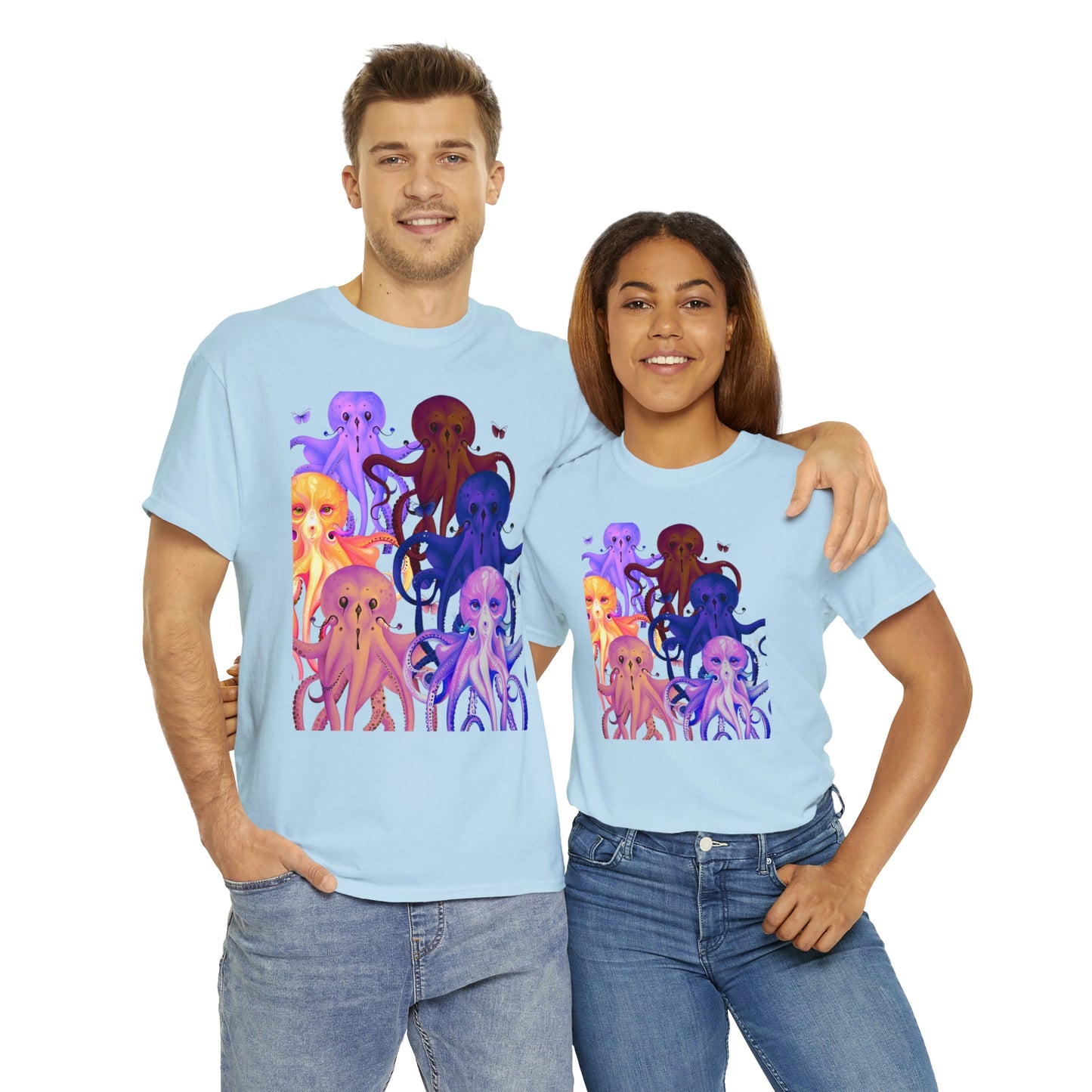 Octopus Unisex Heavy Cotton Tee