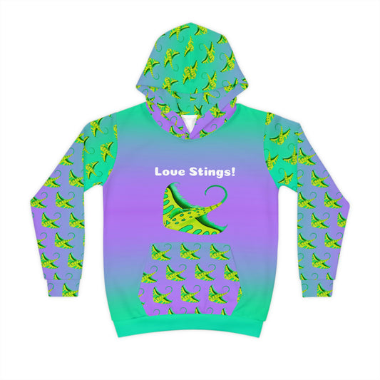 Love Stings!  children hoodie.