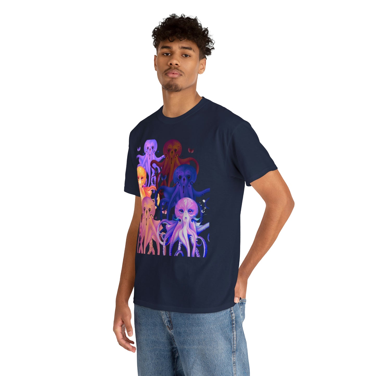 Octopus Unisex Heavy Cotton Tee