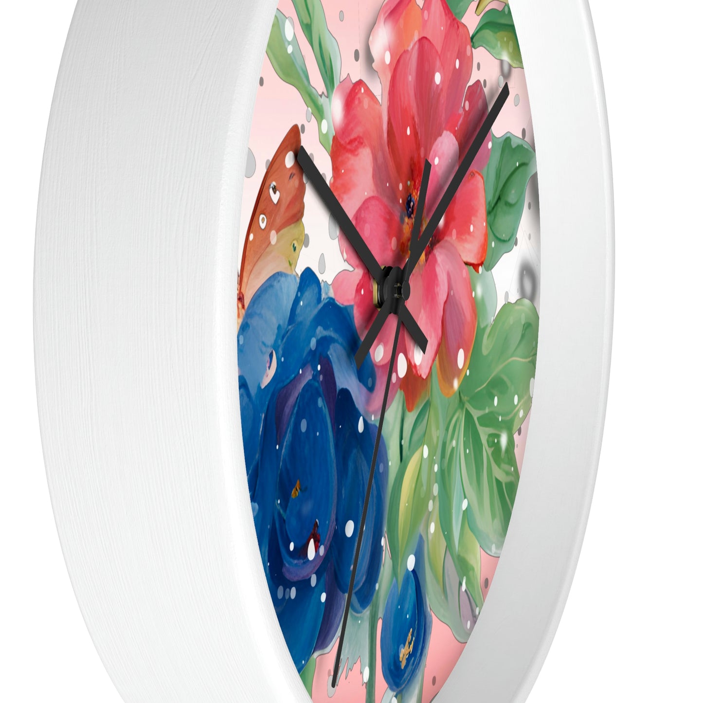 Flower Wall Clock