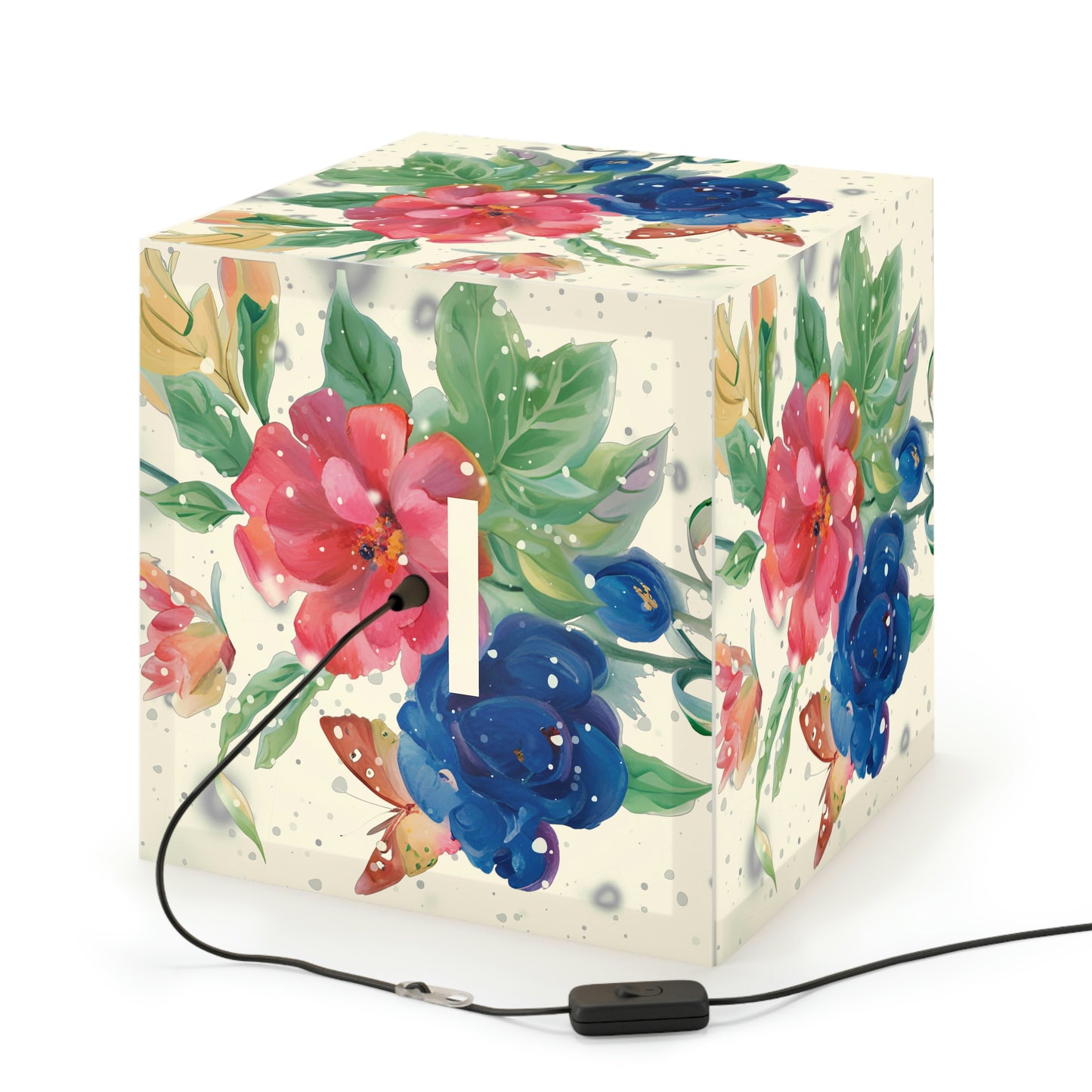 Flower Light Cube Lamp