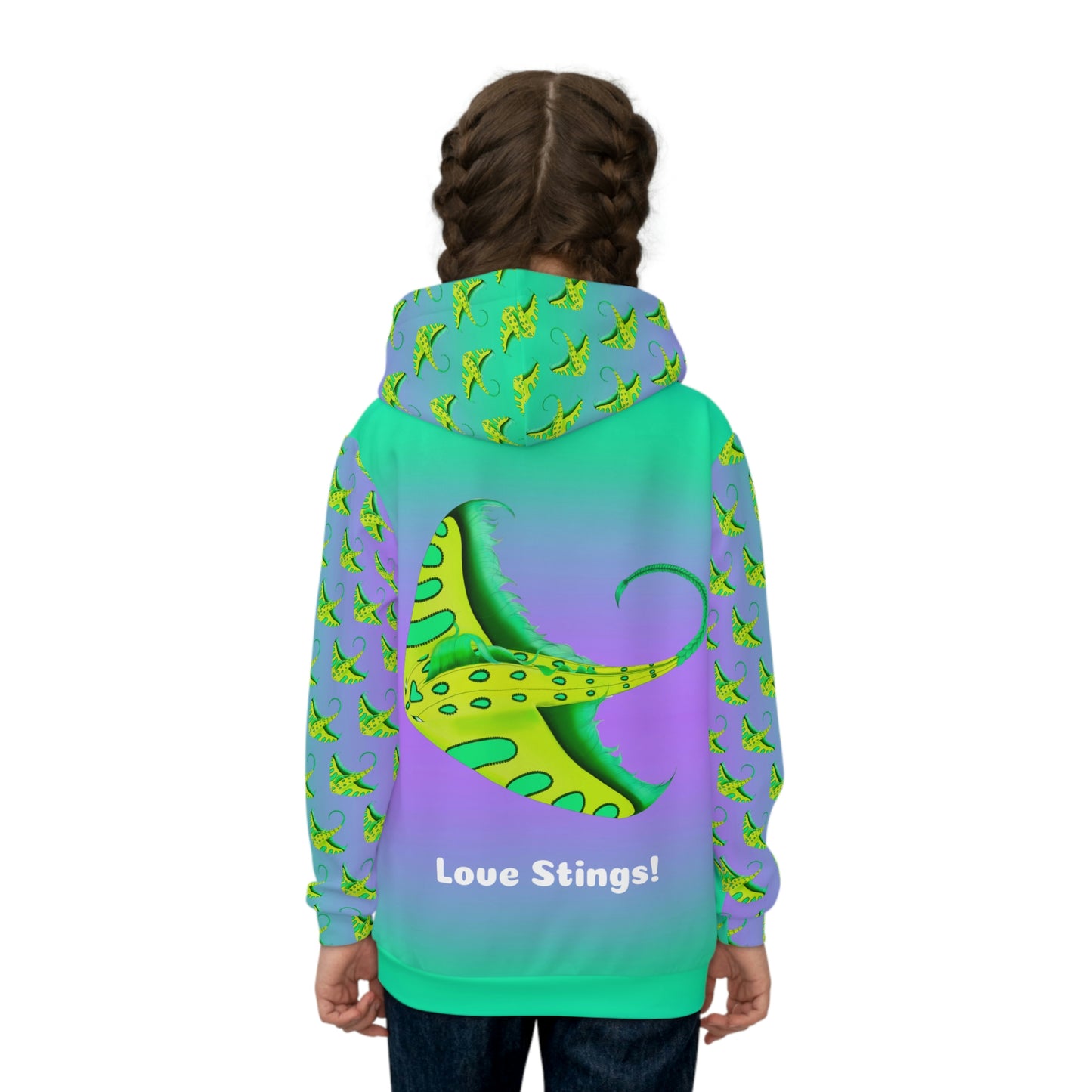 Love Stings!  children hoodie.