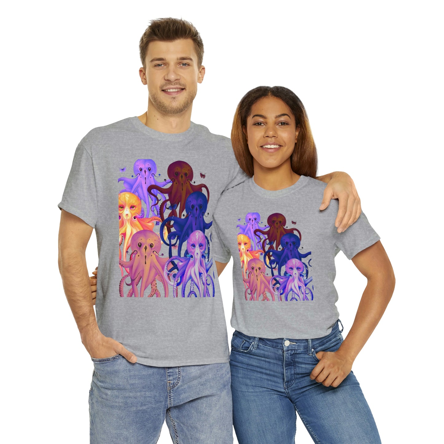 Octopus Unisex Heavy Cotton Tee