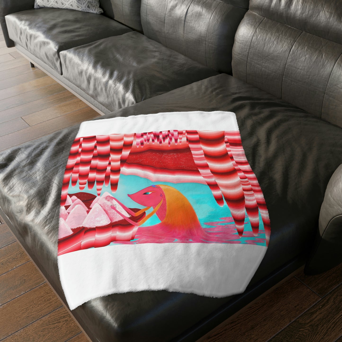 Velveteen Minky Blanket (Two-sided print)