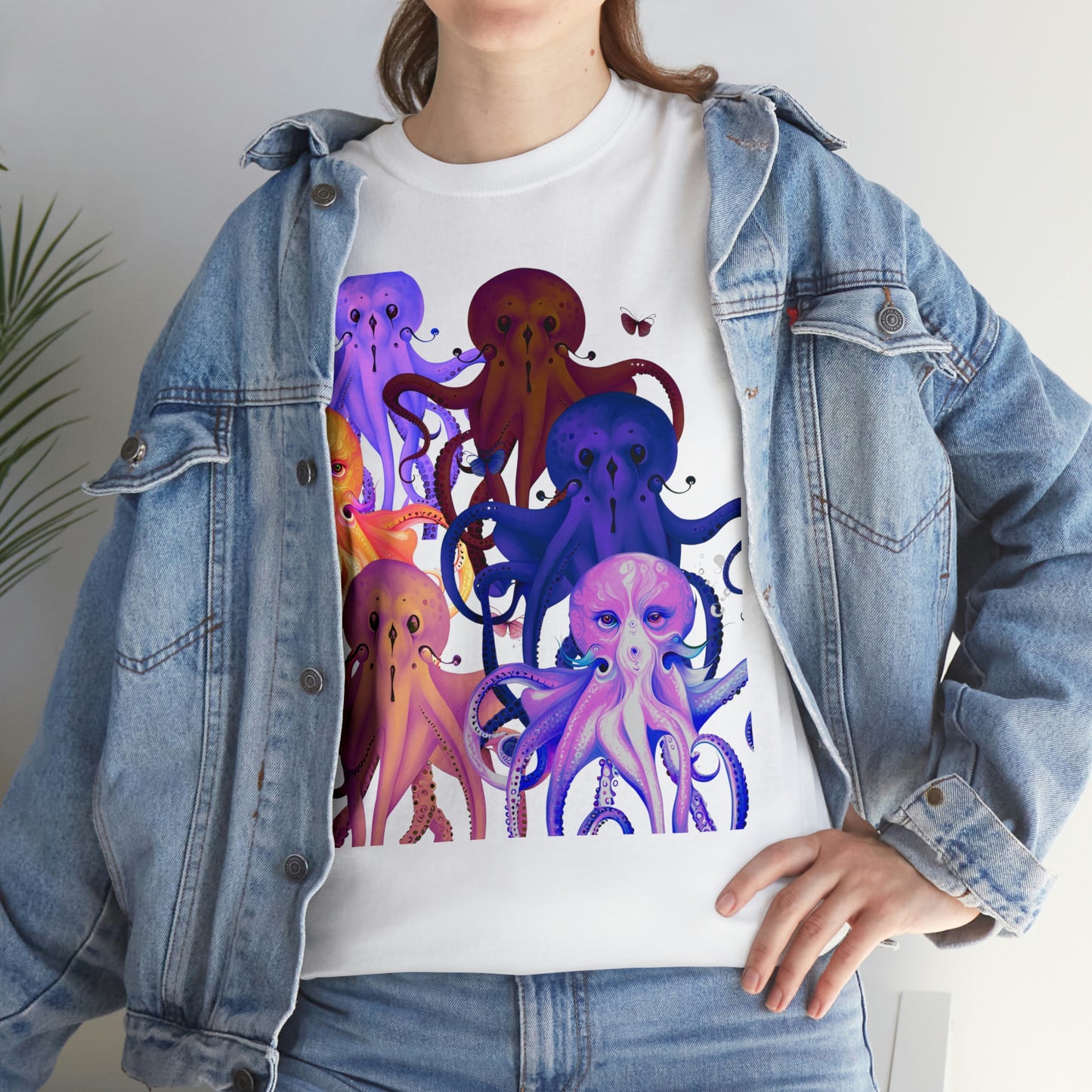 Octopus Unisex Heavy Cotton Tee