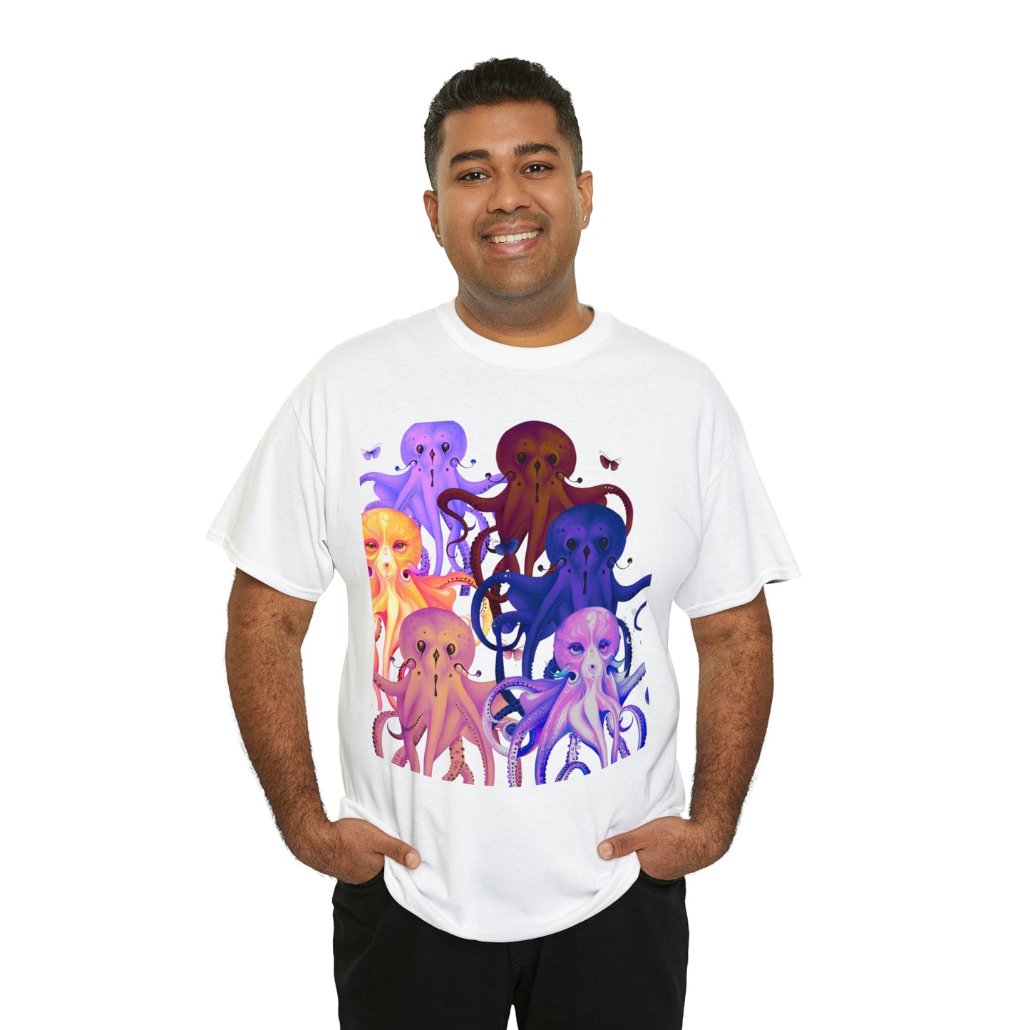 Octopus Unisex Heavy Cotton Tee