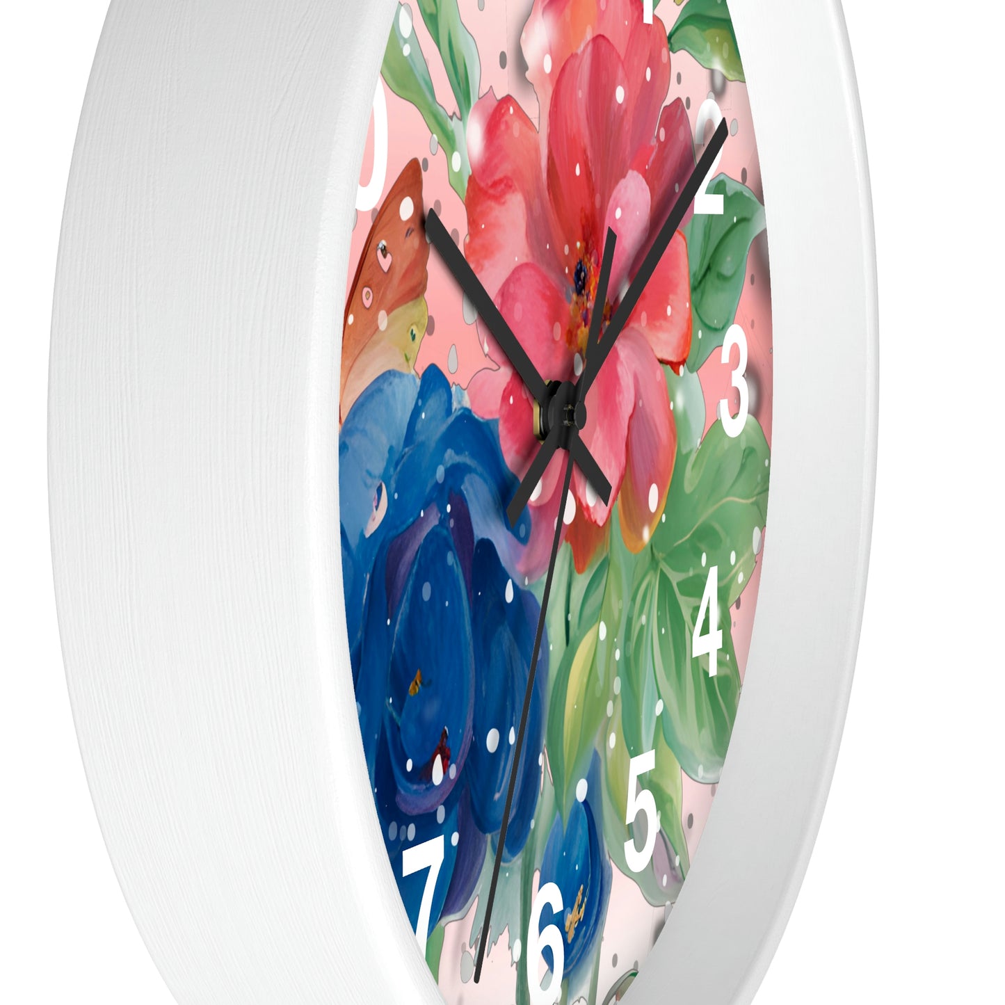 Flower Wall Clock