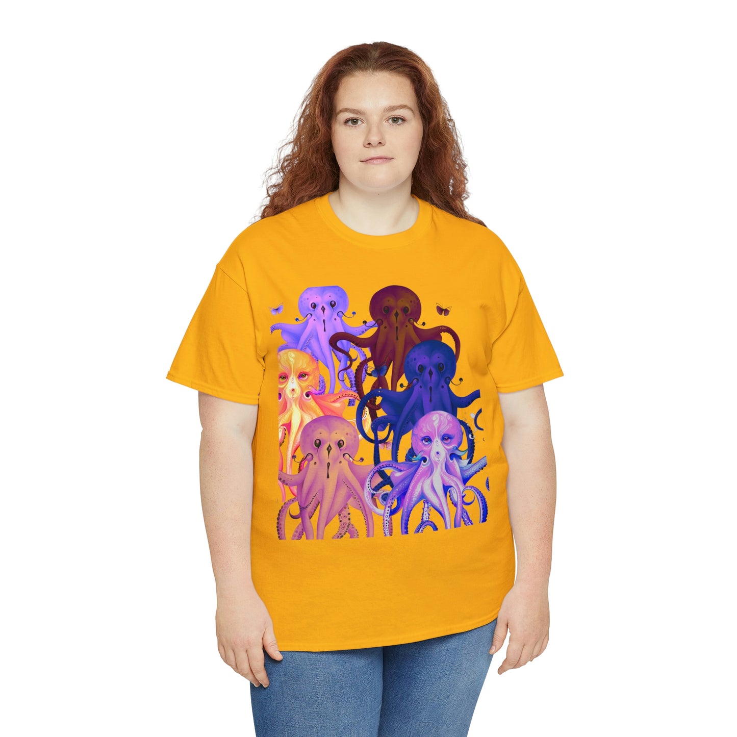 Octopus Unisex Heavy Cotton Tee