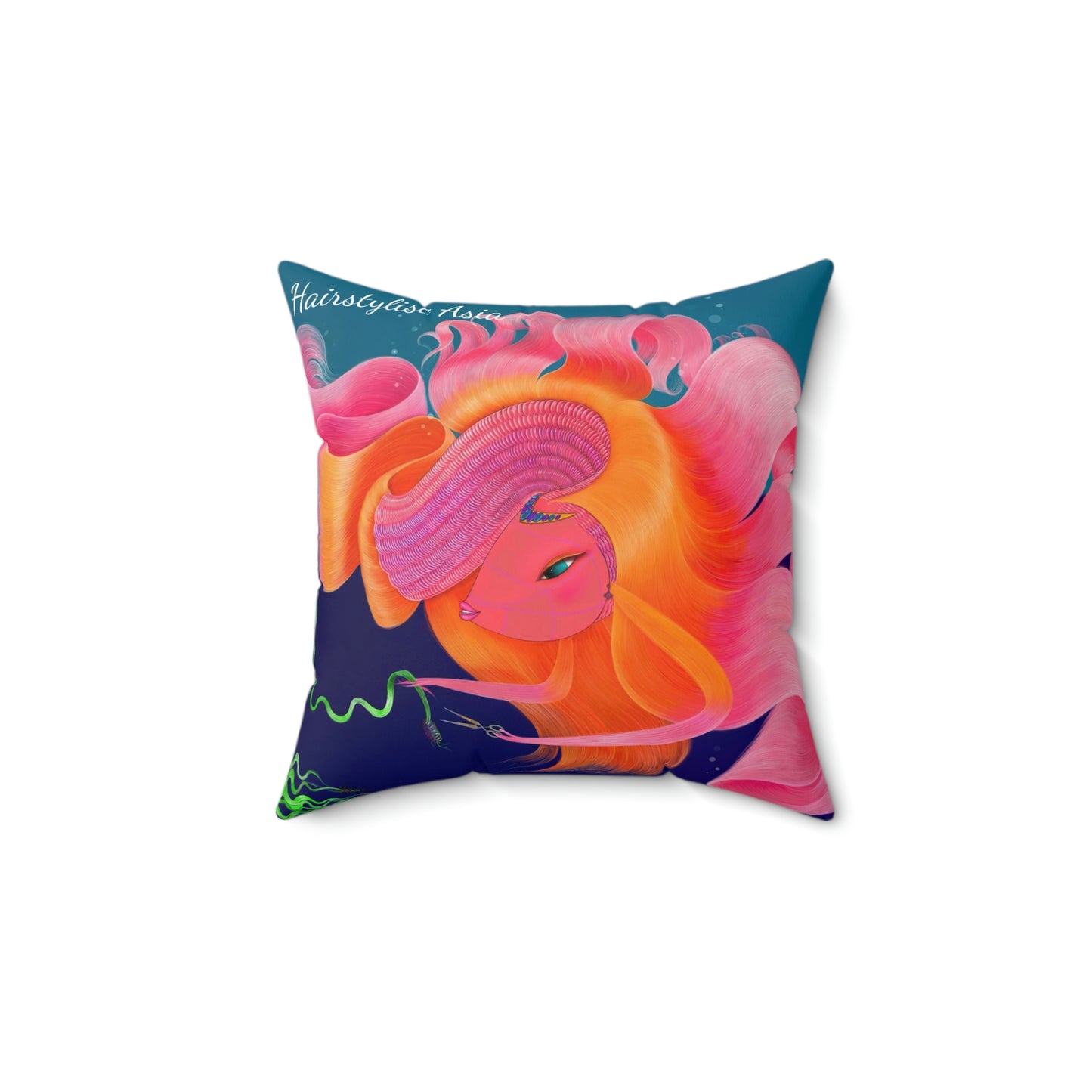 Spun Polyester Square Pillow