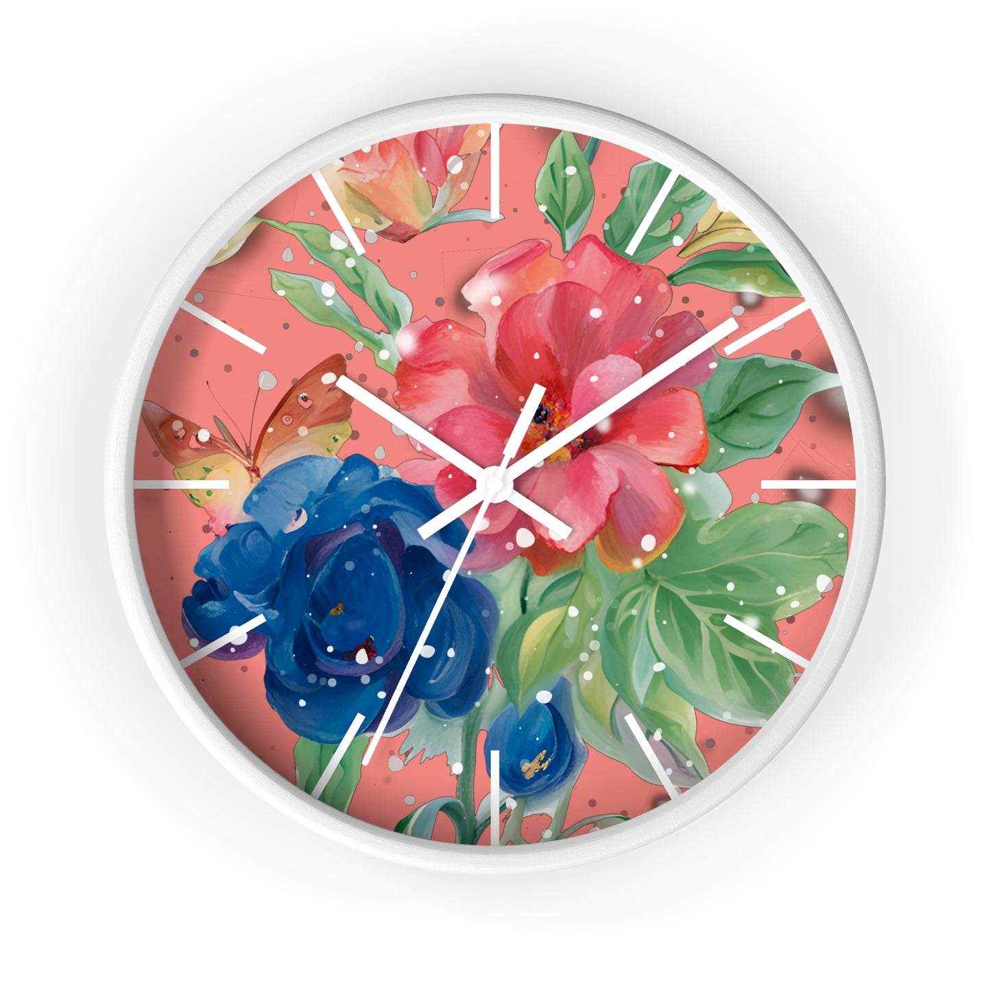 Pink Wall Clock