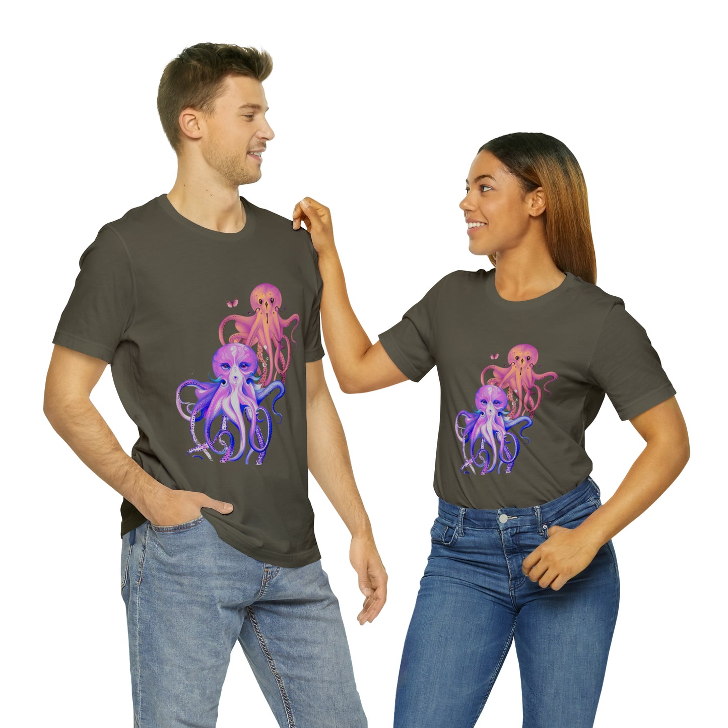 Octopus Unisex Jersey Short Sleeve Tee