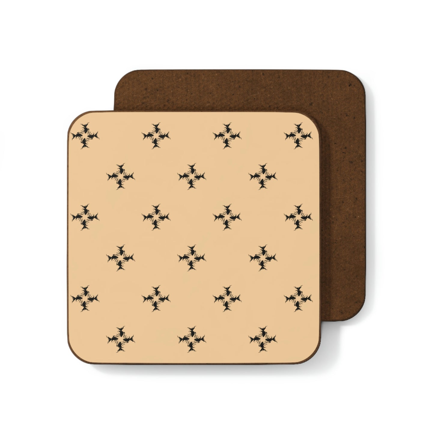 Peachy Hardboard Back Coaster