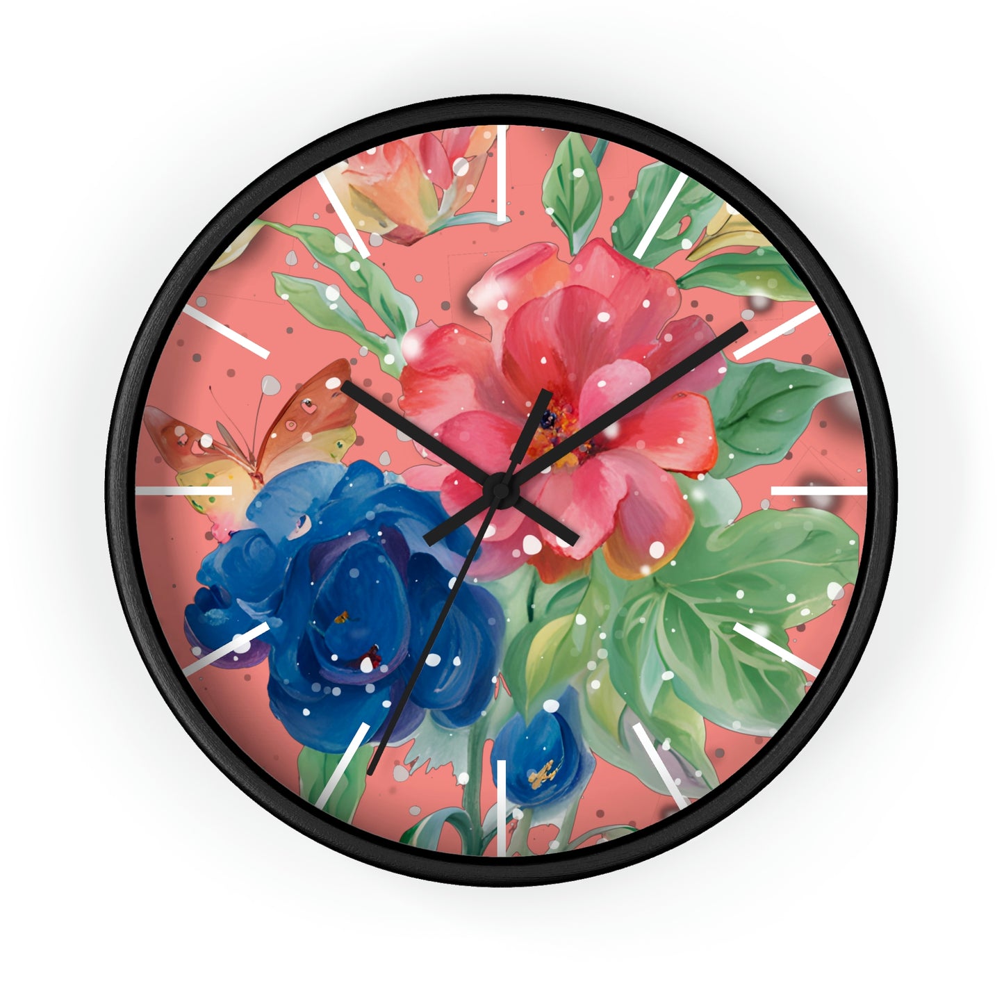 Pink Wall Clock