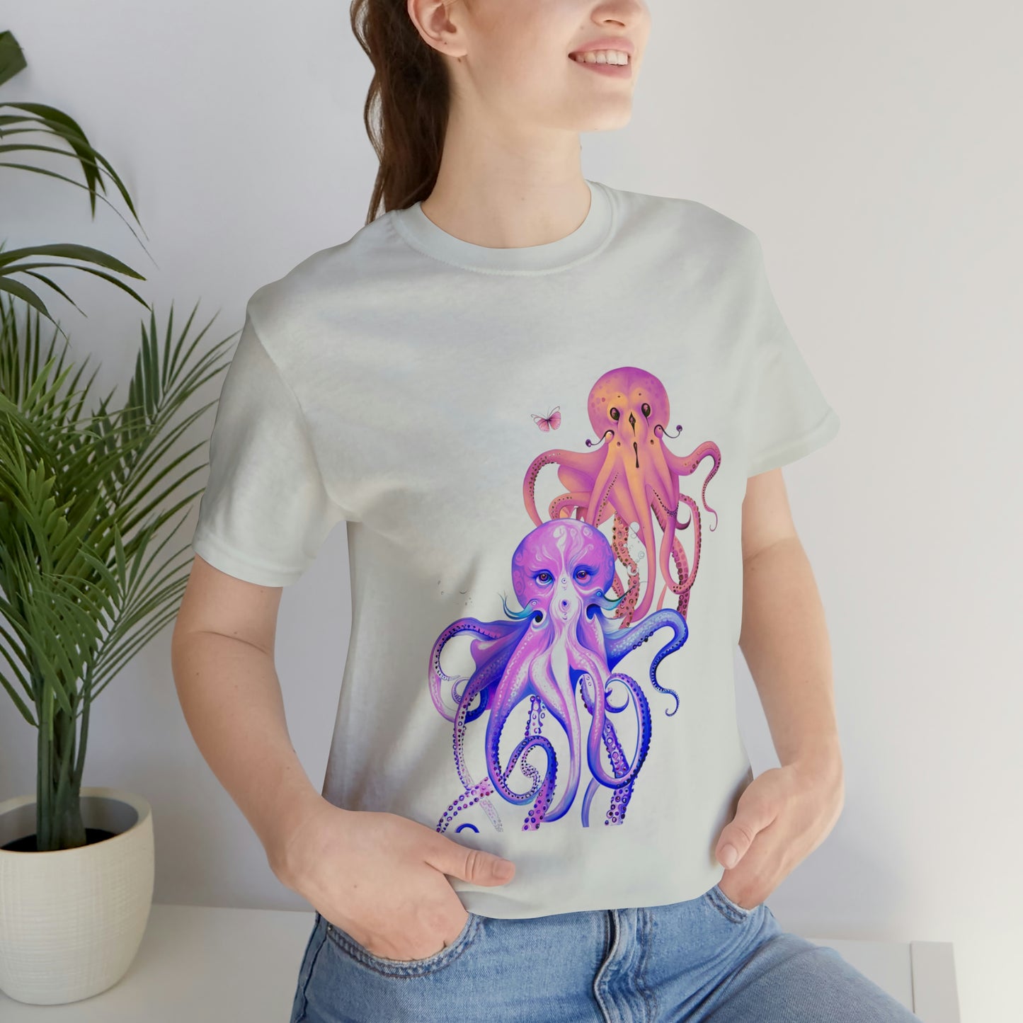 Octopus Unisex Jersey Short Sleeve Tee