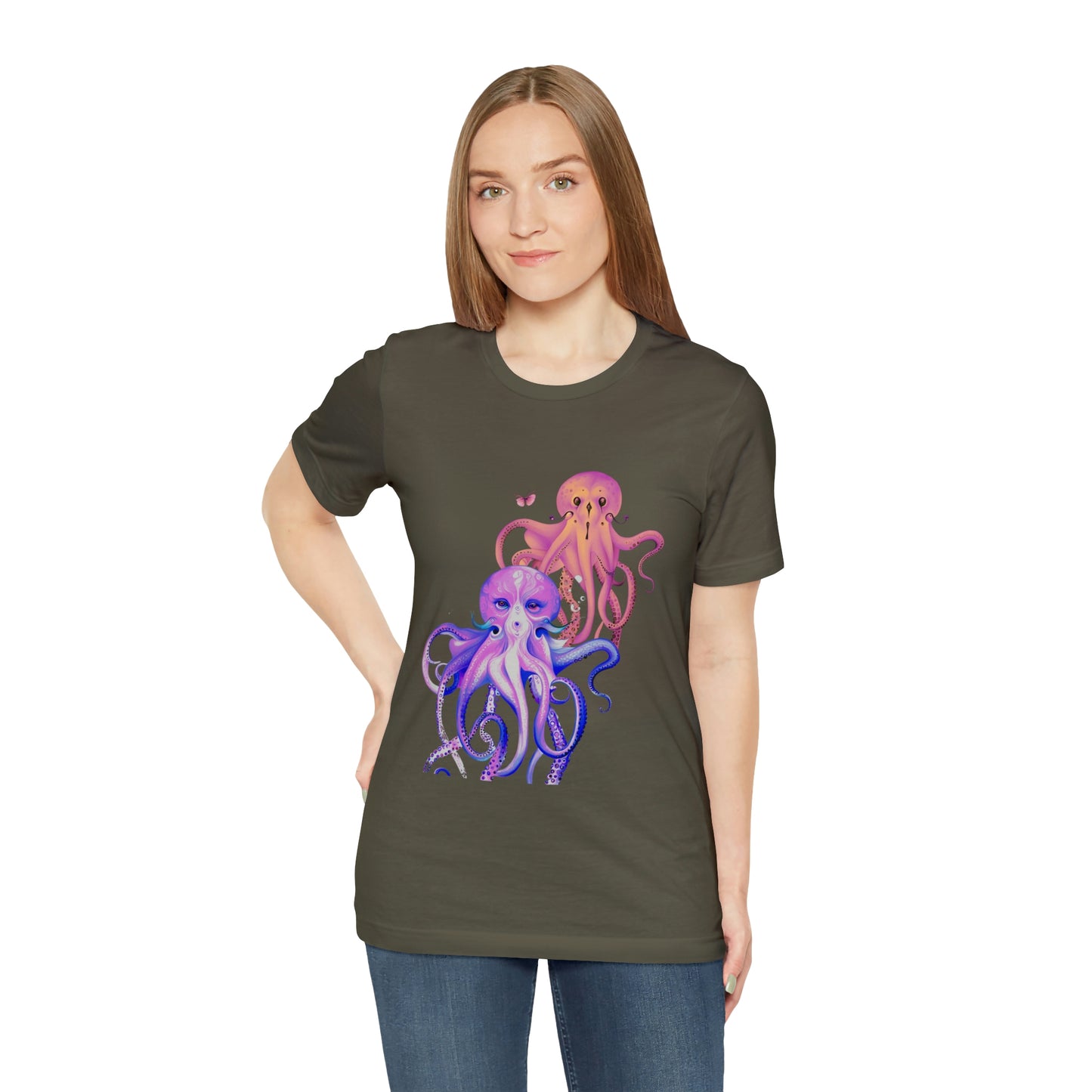 Octopus Unisex Jersey Short Sleeve Tee