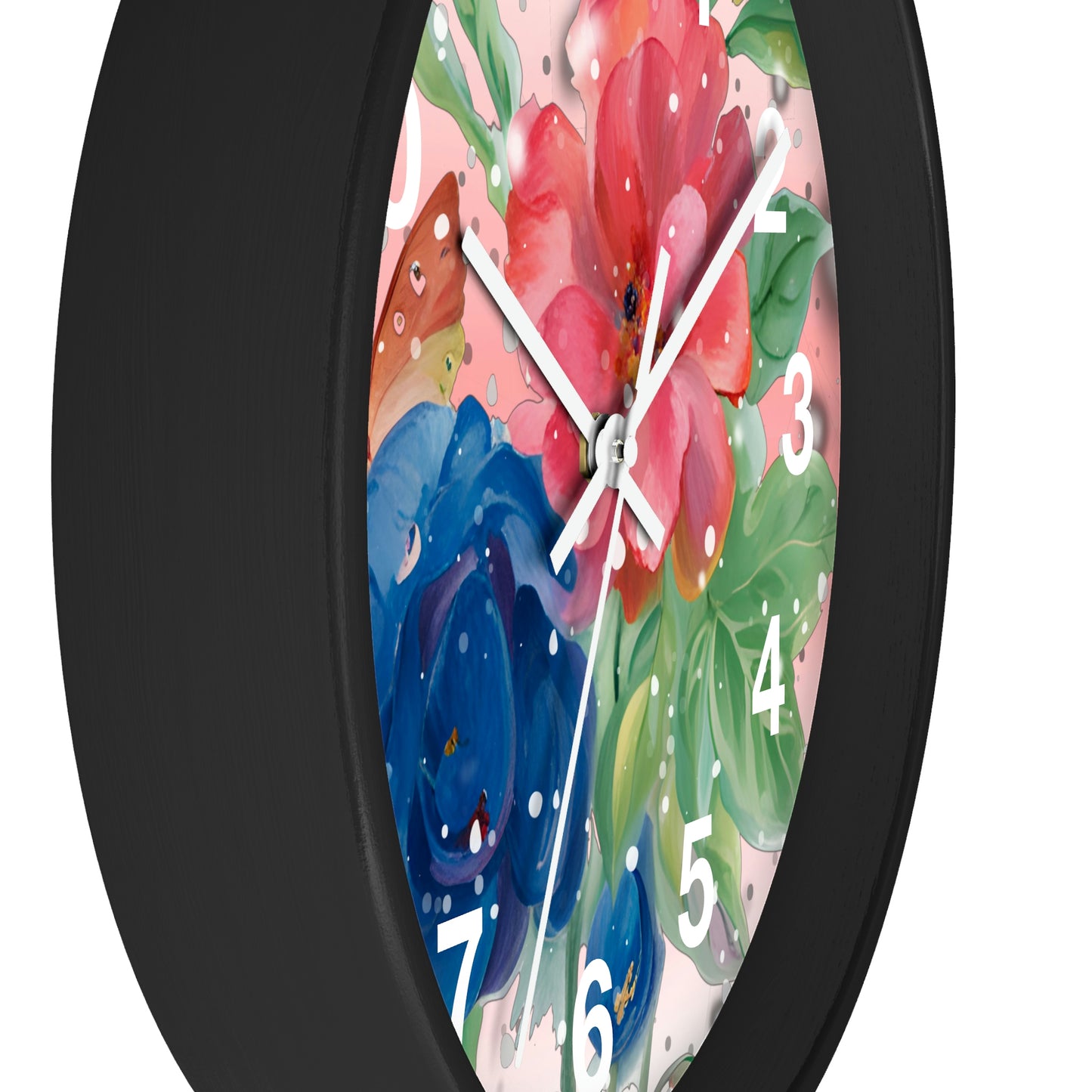 Flower Wall Clock