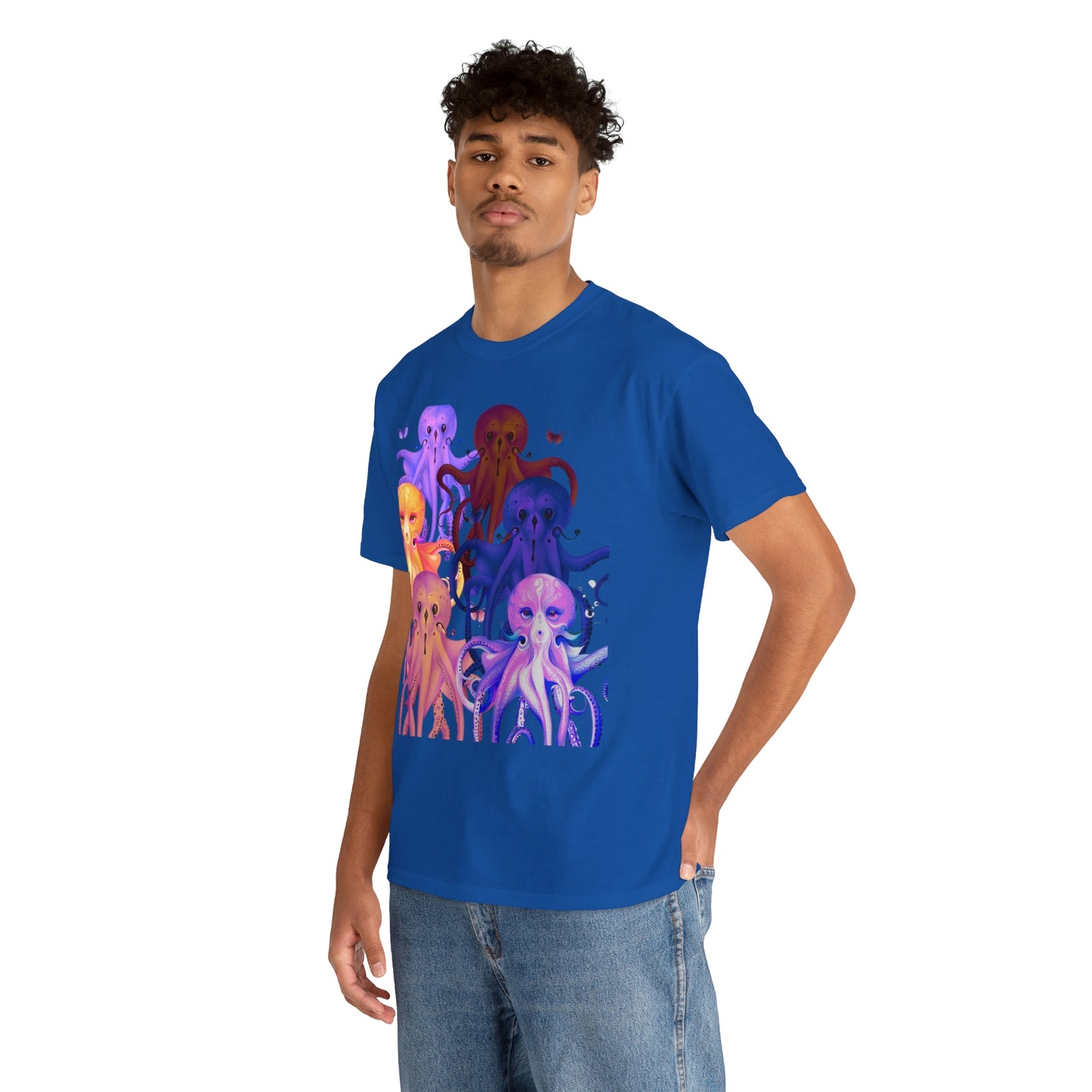 Octopus Unisex Heavy Cotton Tee