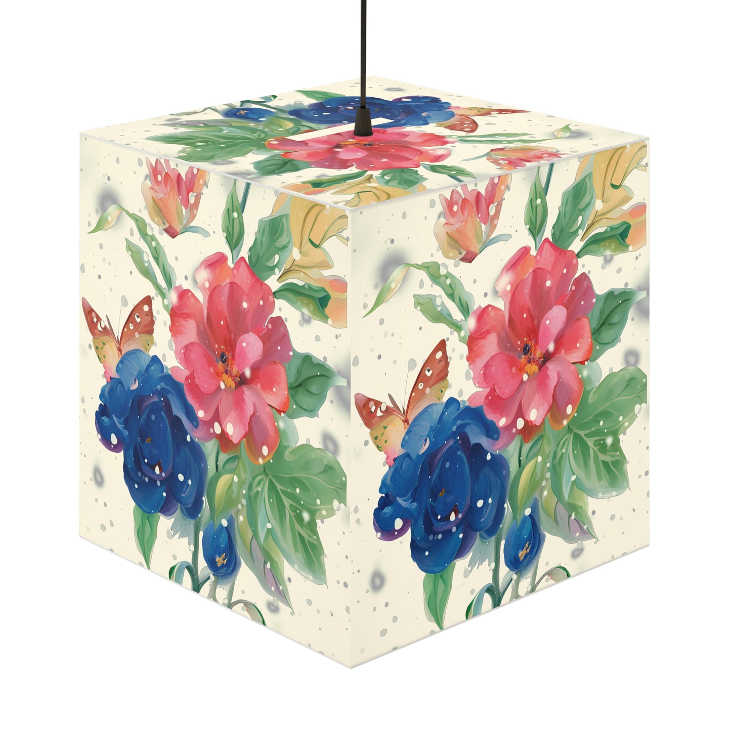 Flower Light Cube Lamp