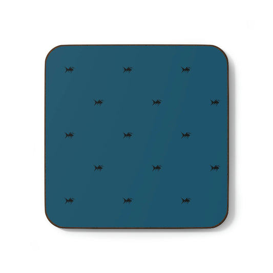 Blue Hardboard Back Coaster