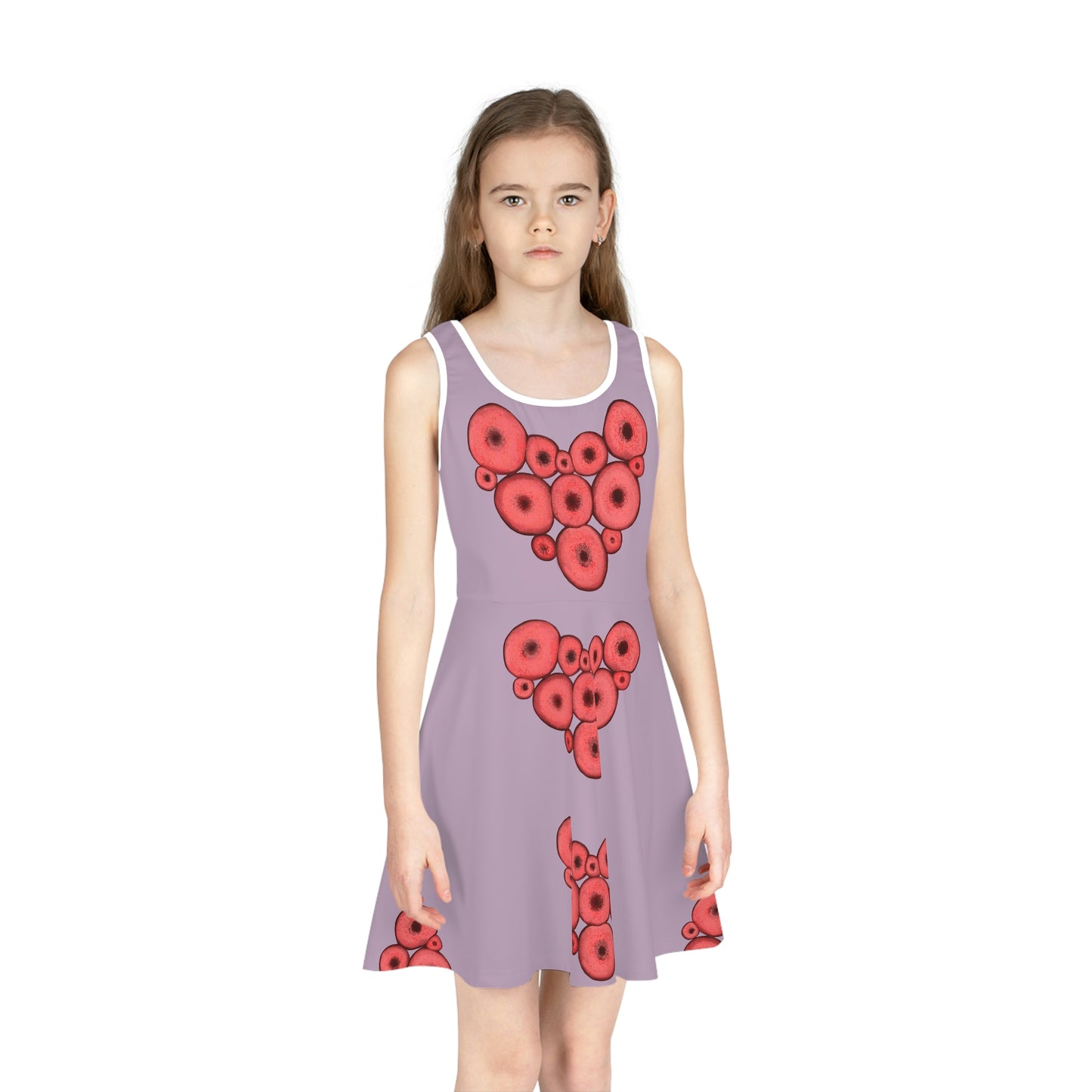 Girls' Sleeveless Sundress (AOP)