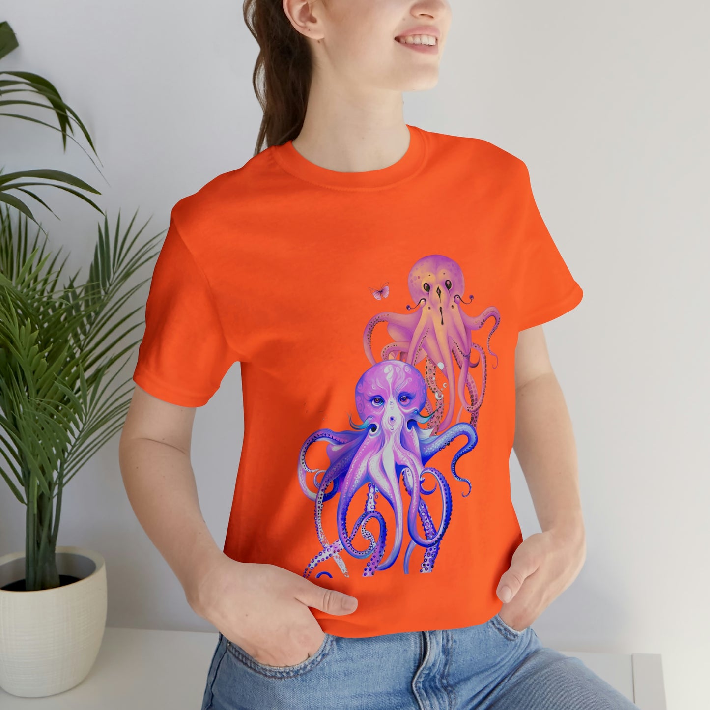 Octopus Unisex Jersey Short Sleeve Tee