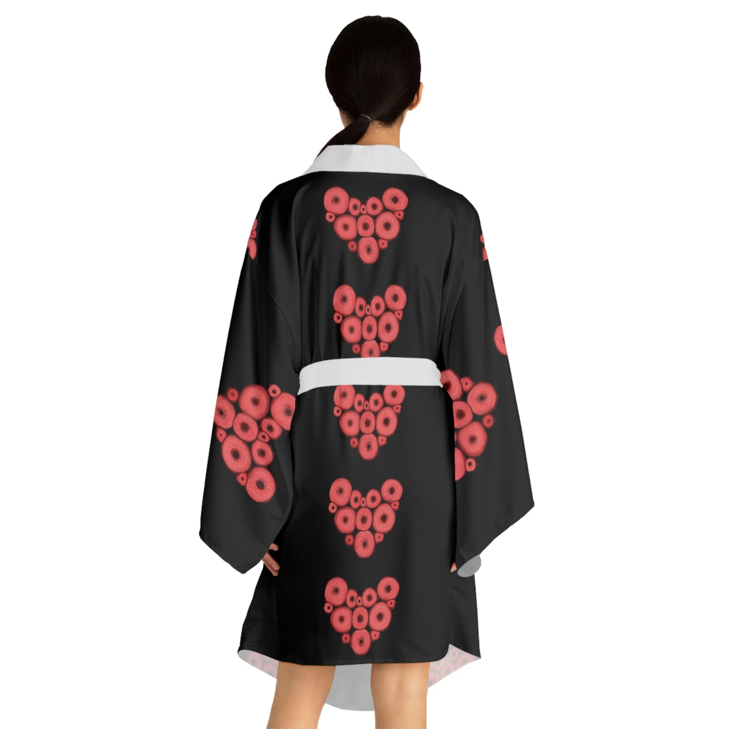 Long Sleeve Kimono Robe (AOP)