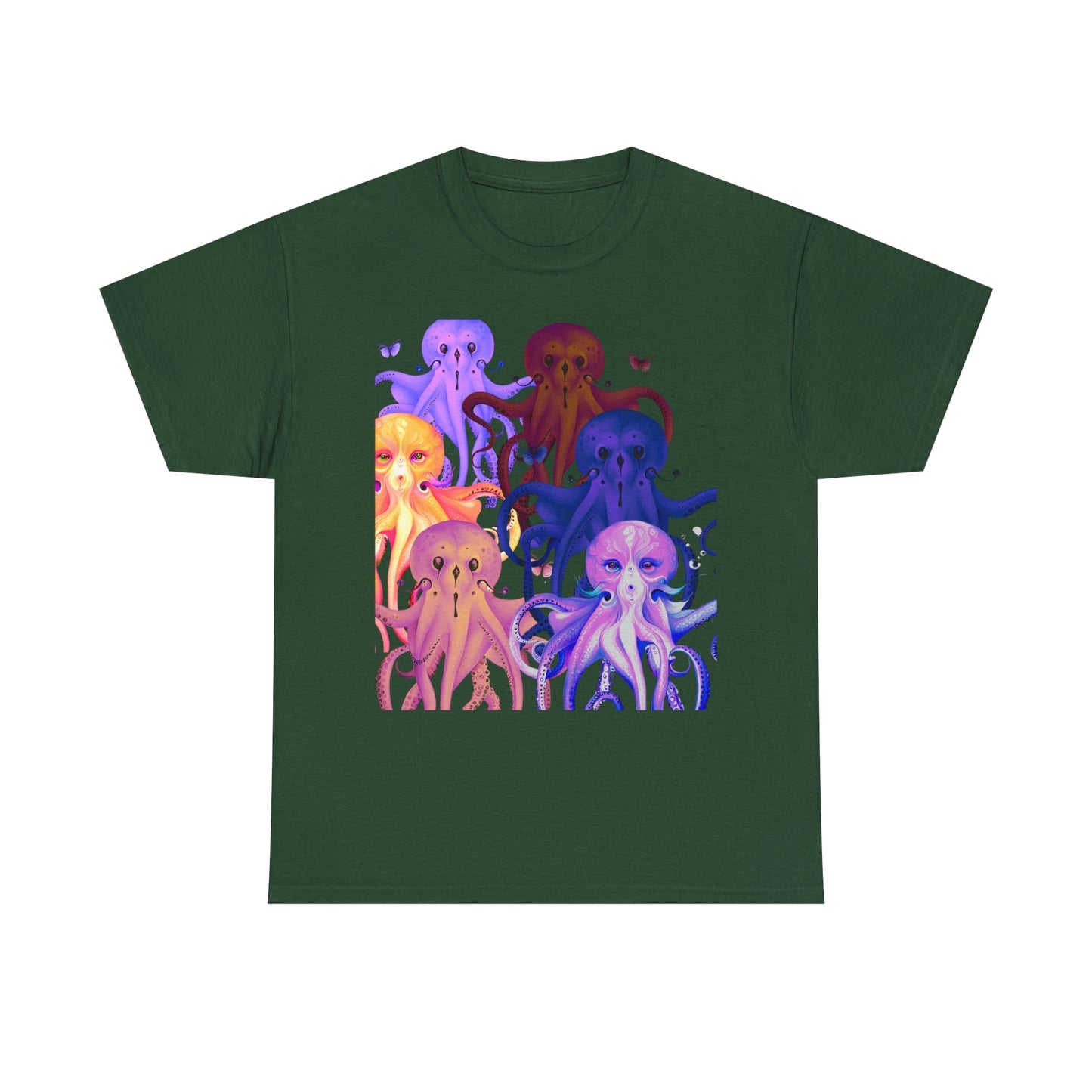 Octopus Unisex Heavy Cotton Tee