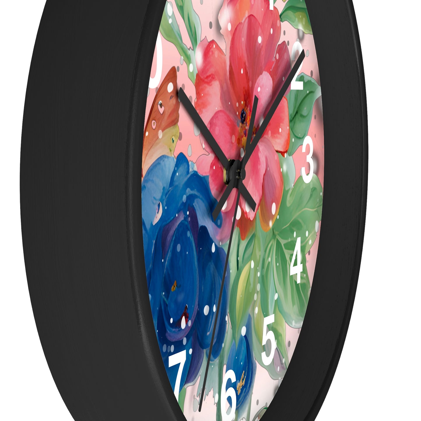 Flower Wall Clock