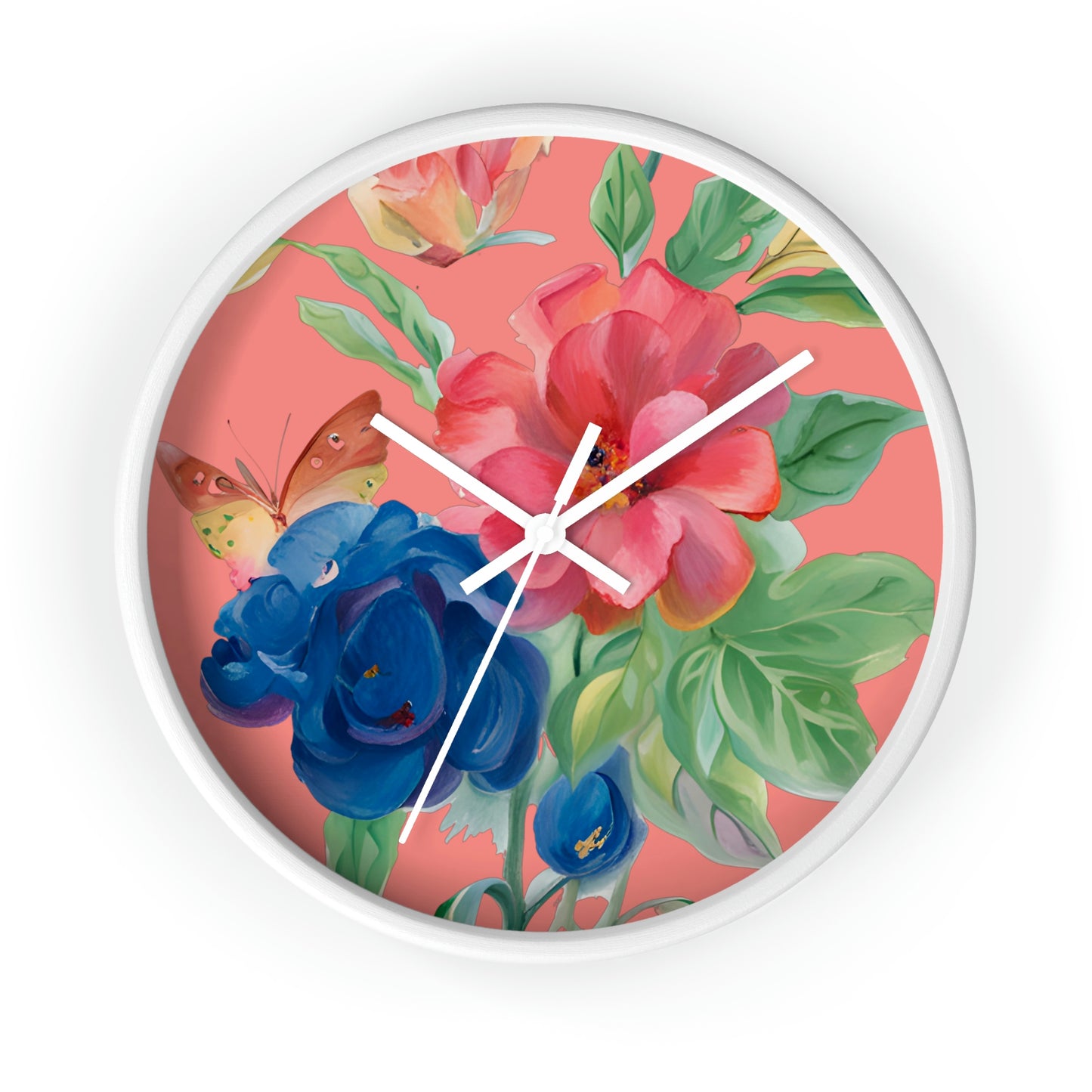 Flower Wall Clock