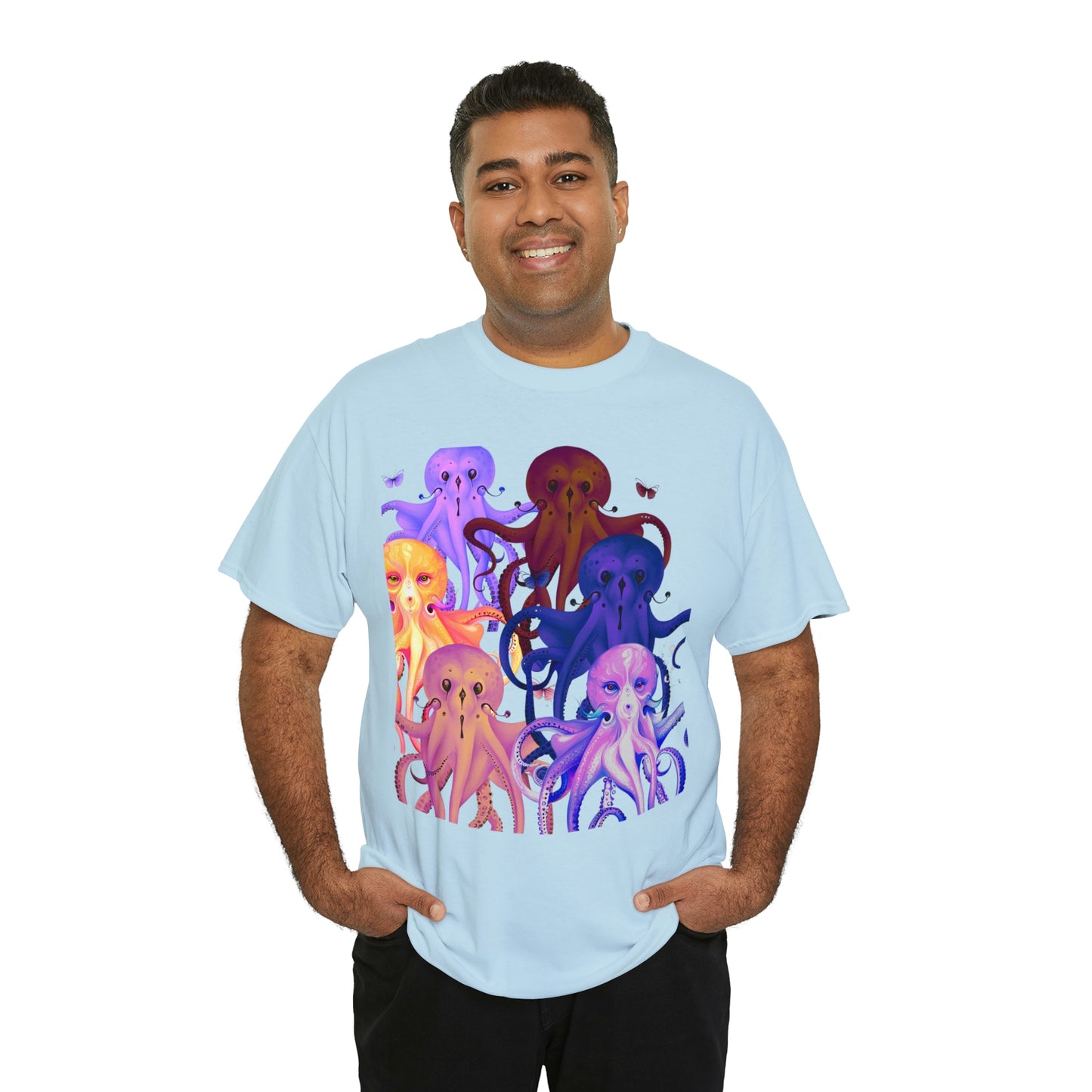 Octopus Unisex Heavy Cotton Tee