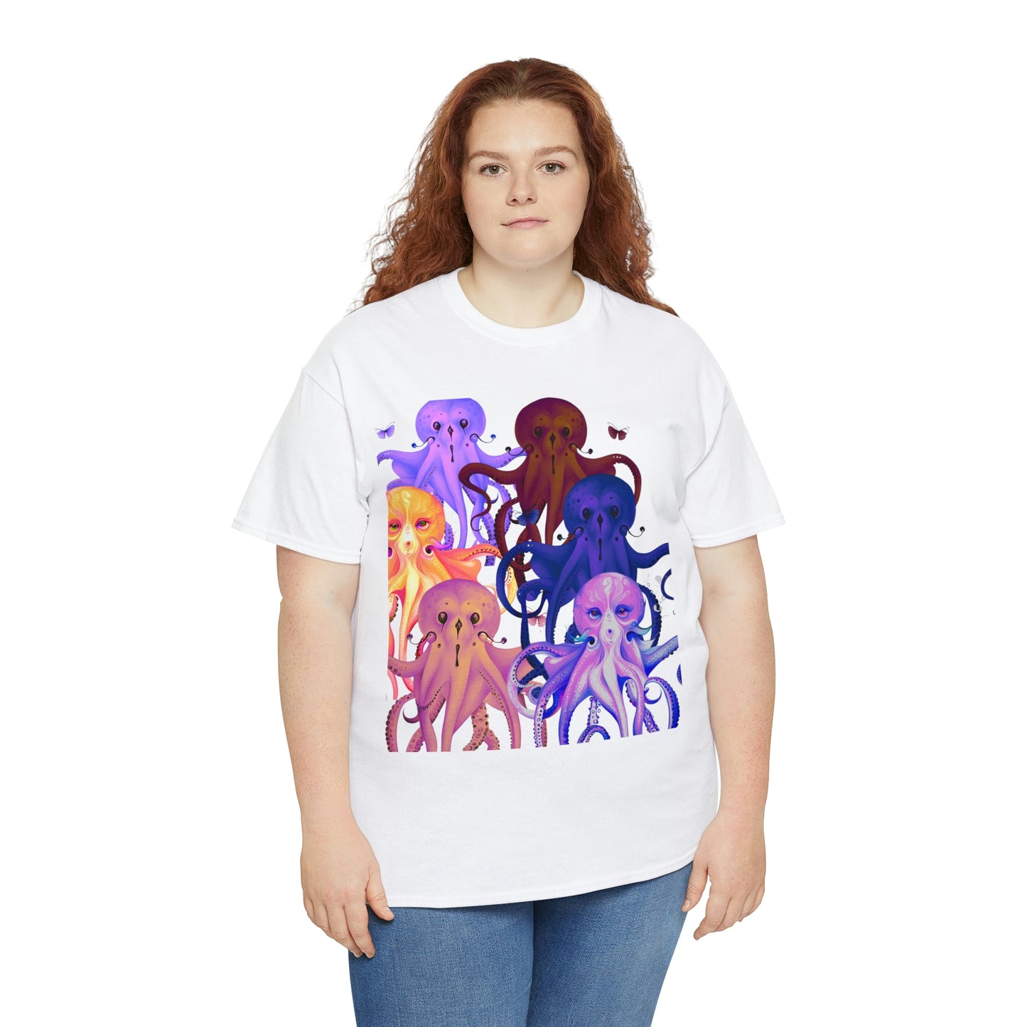 Octopus Unisex Heavy Cotton Tee