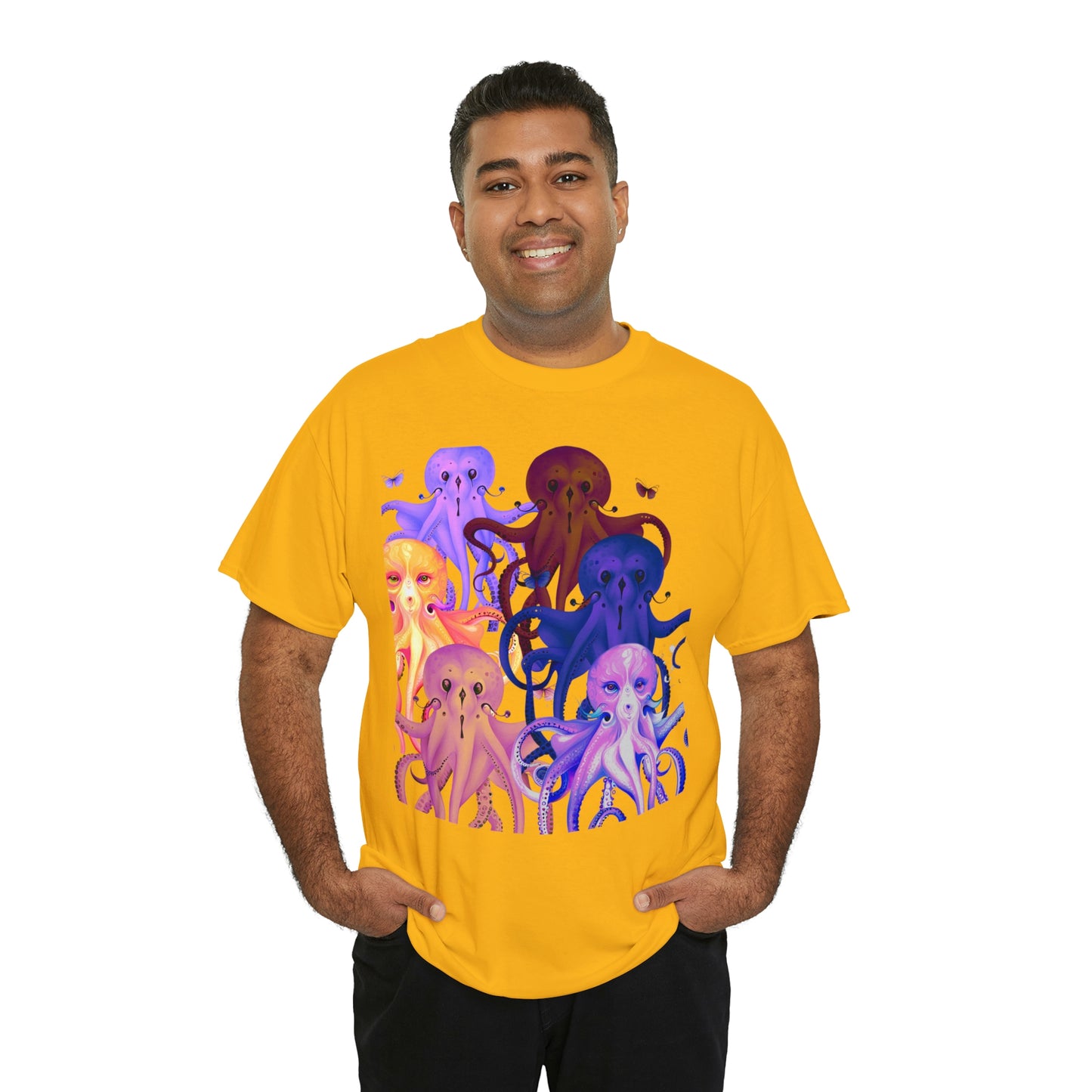 Octopus Unisex Heavy Cotton Tee