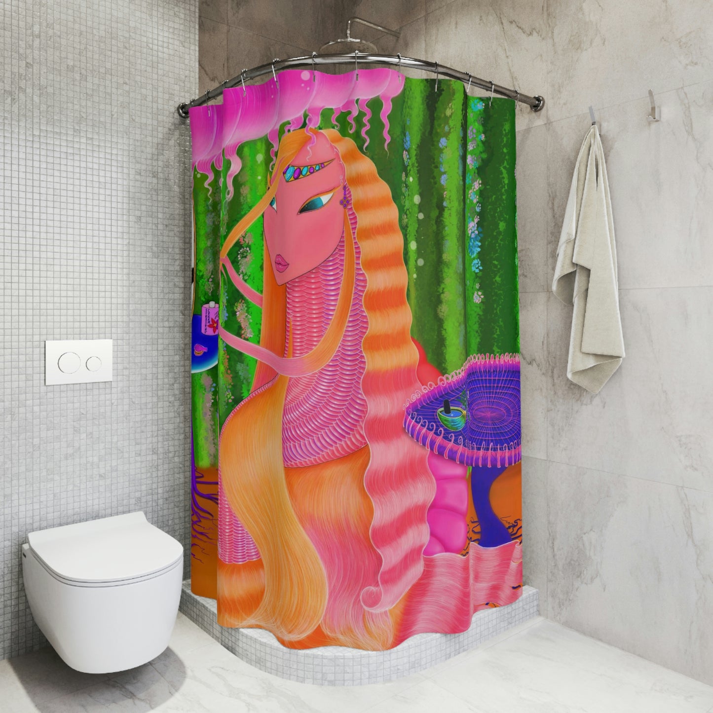 Polyester Shower Curtain