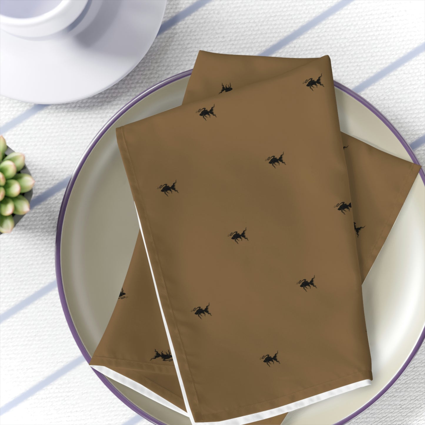 Mocha fish Napkins