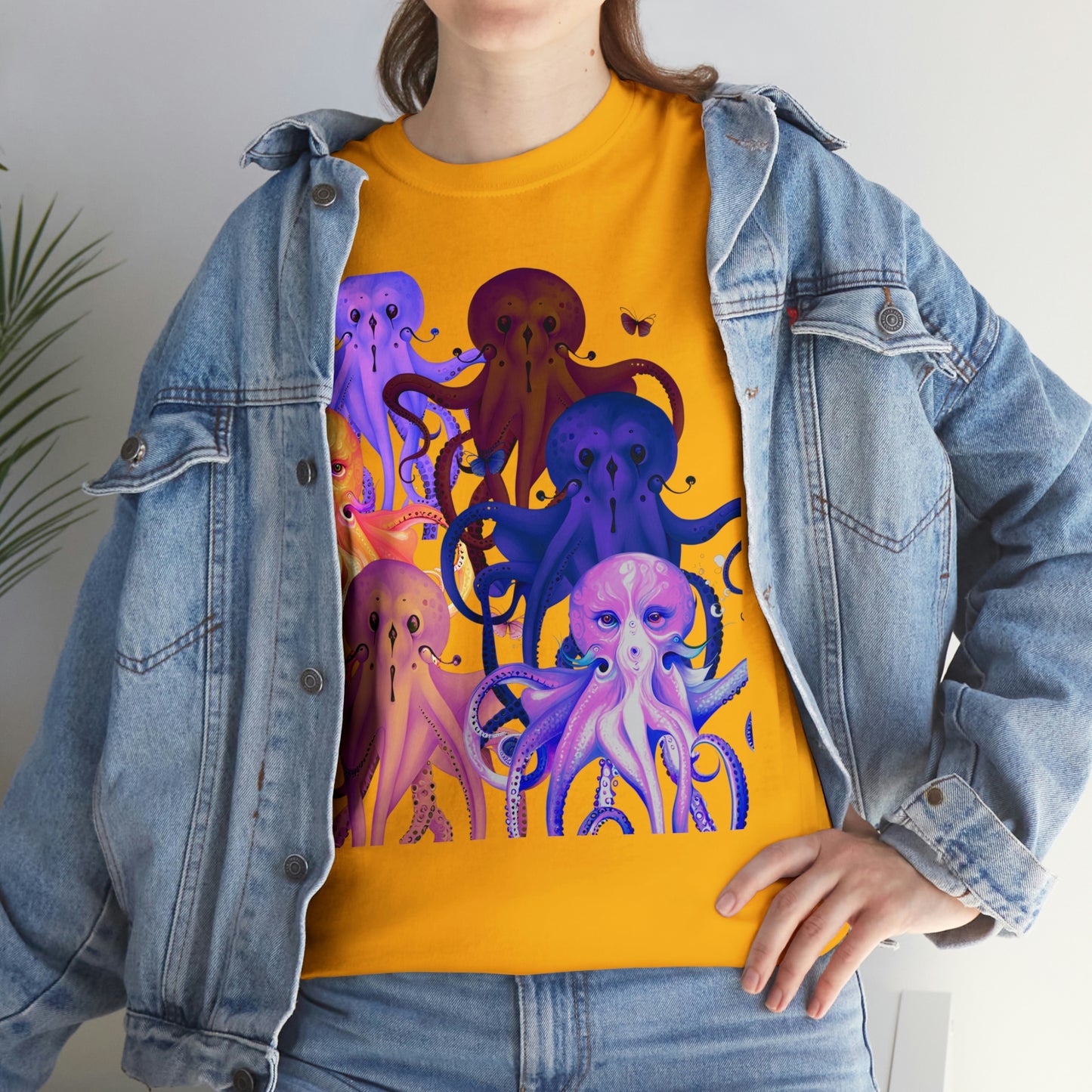 Octopus Unisex Heavy Cotton Tee