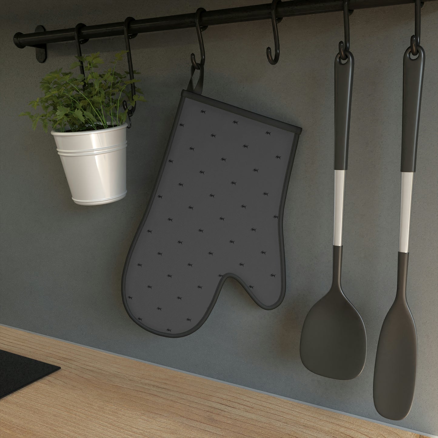 Grey Oven Glove