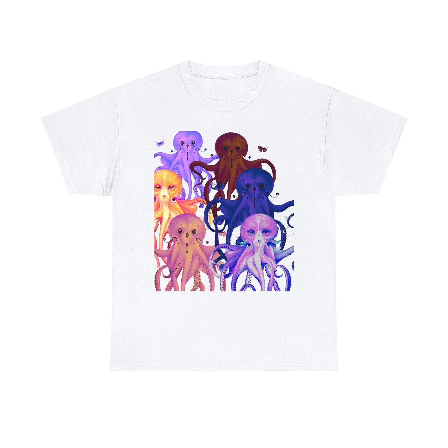 Octopus Unisex Heavy Cotton Tee