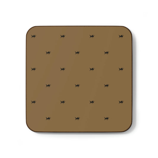 Mocha Fish Hardboard Back Coaster