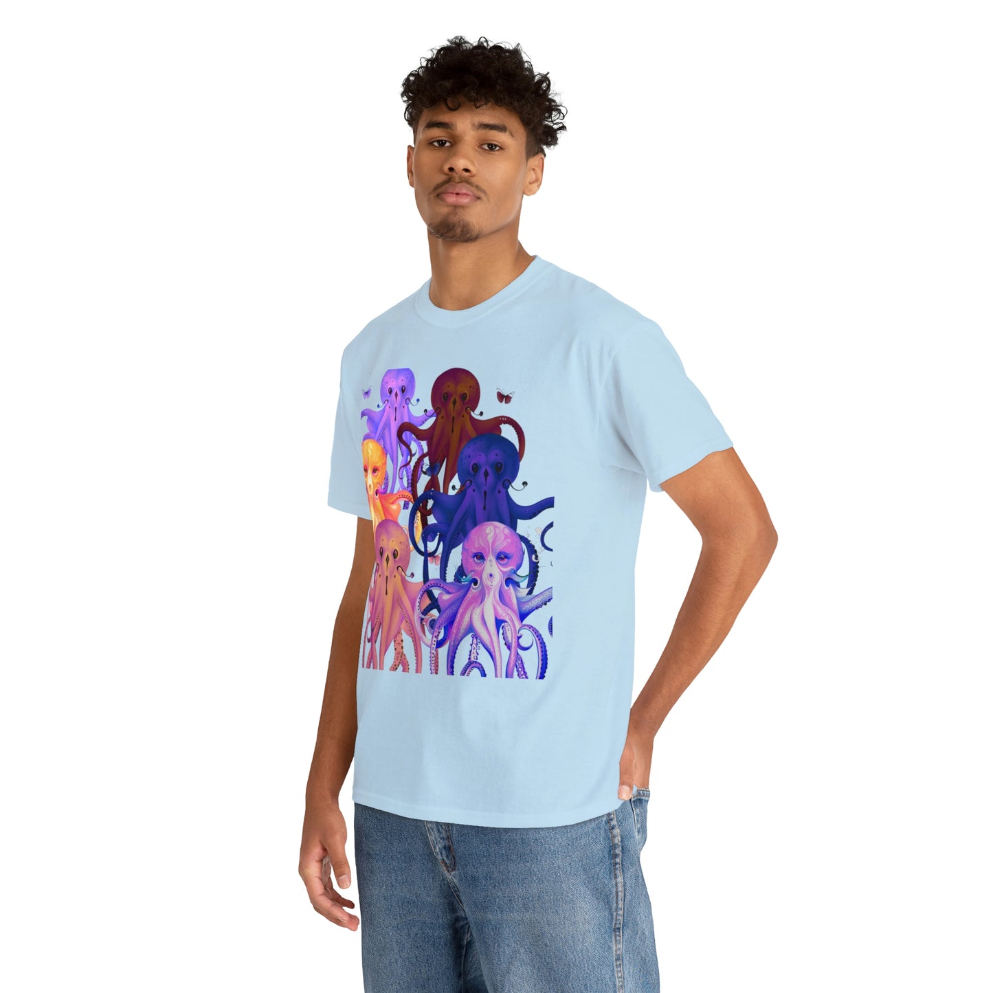 Octopus Unisex Heavy Cotton Tee