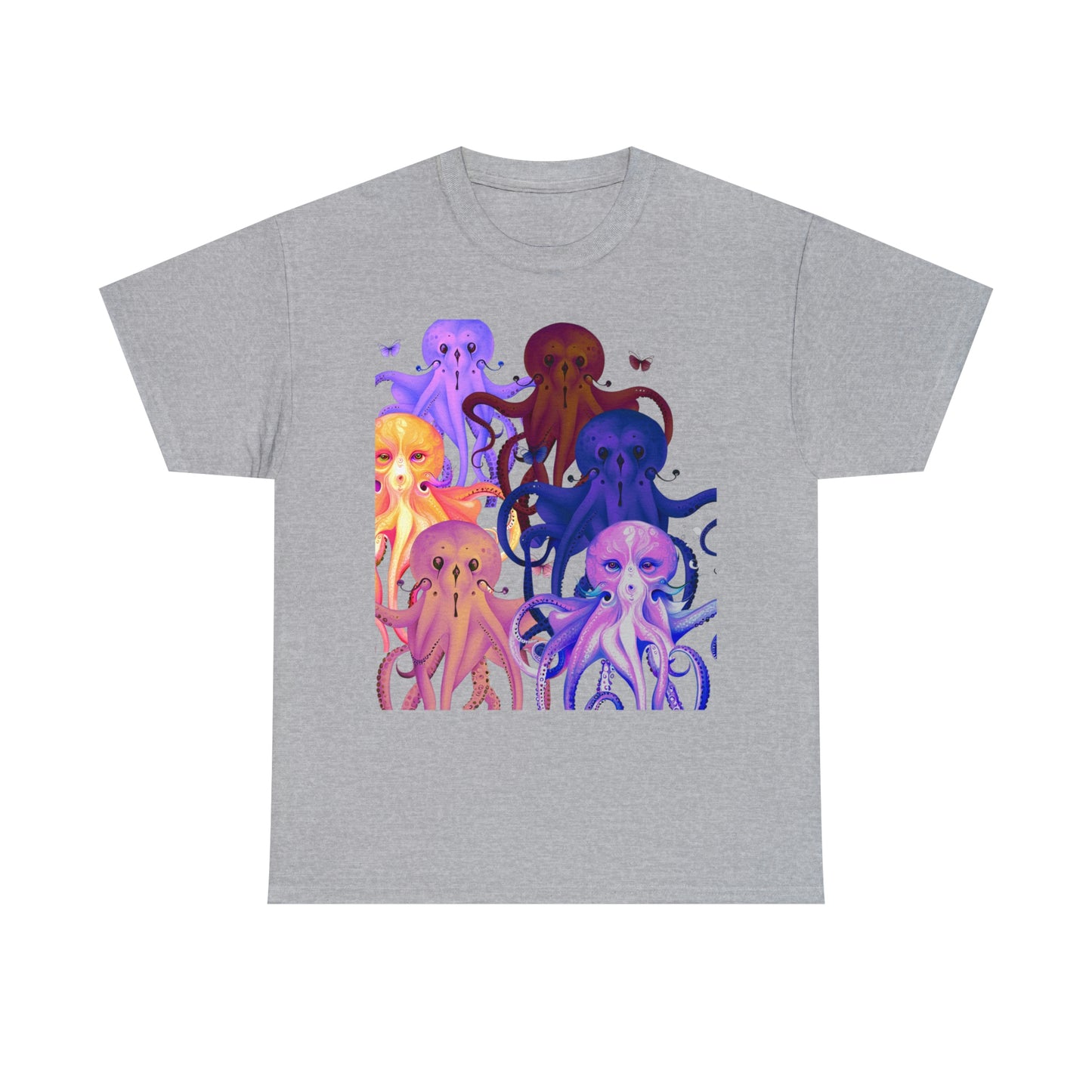 Octopus Unisex Heavy Cotton Tee