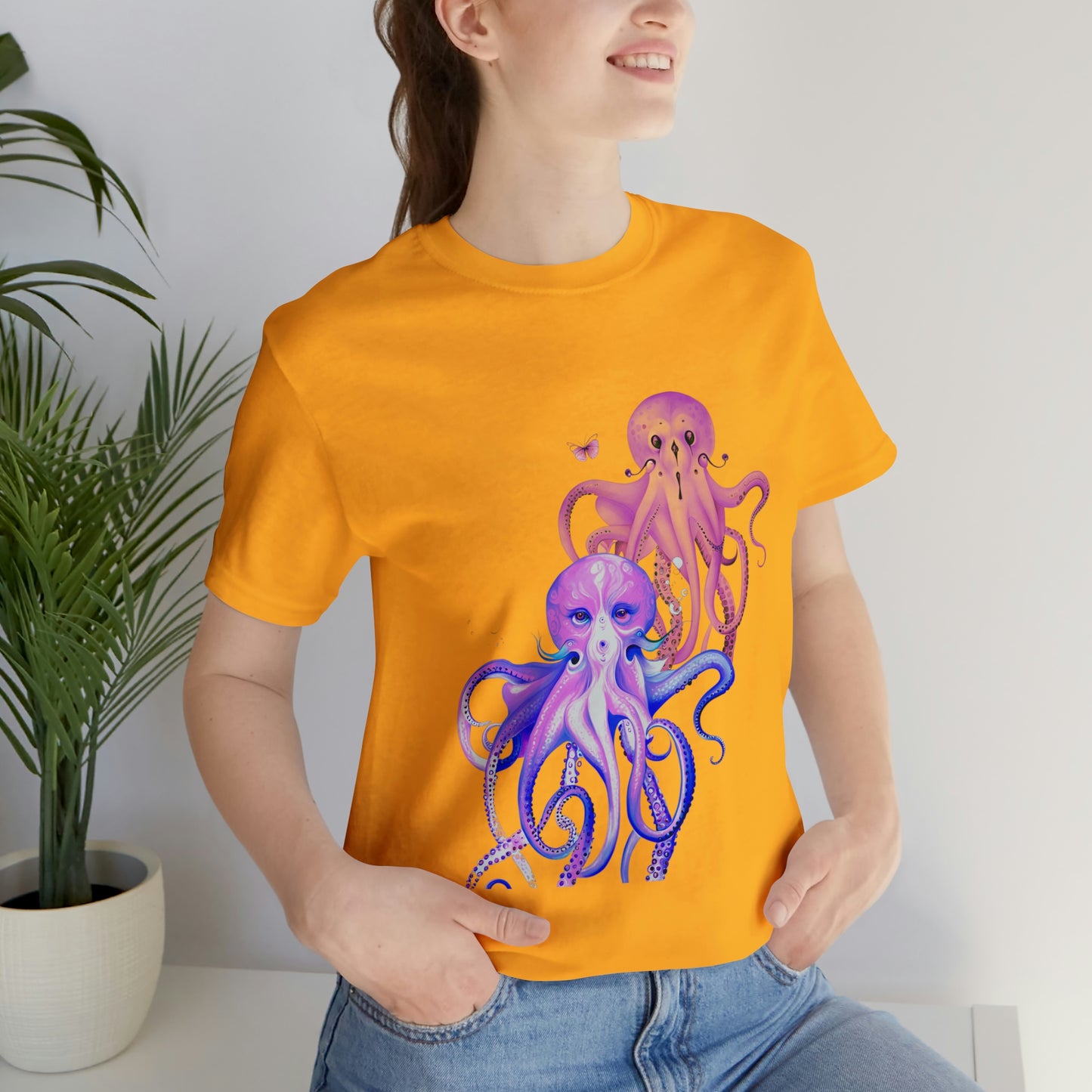 Octopus Unisex Jersey Short Sleeve Tee