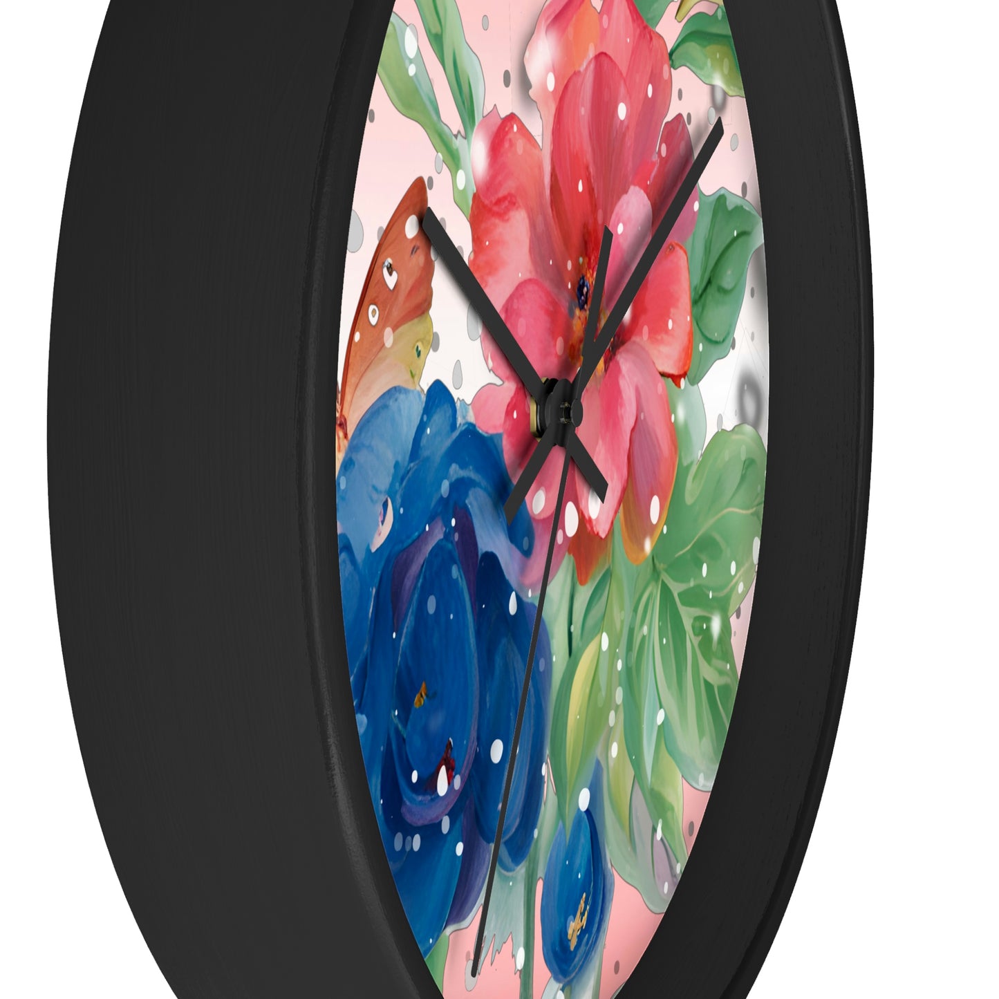 Flower Wall Clock