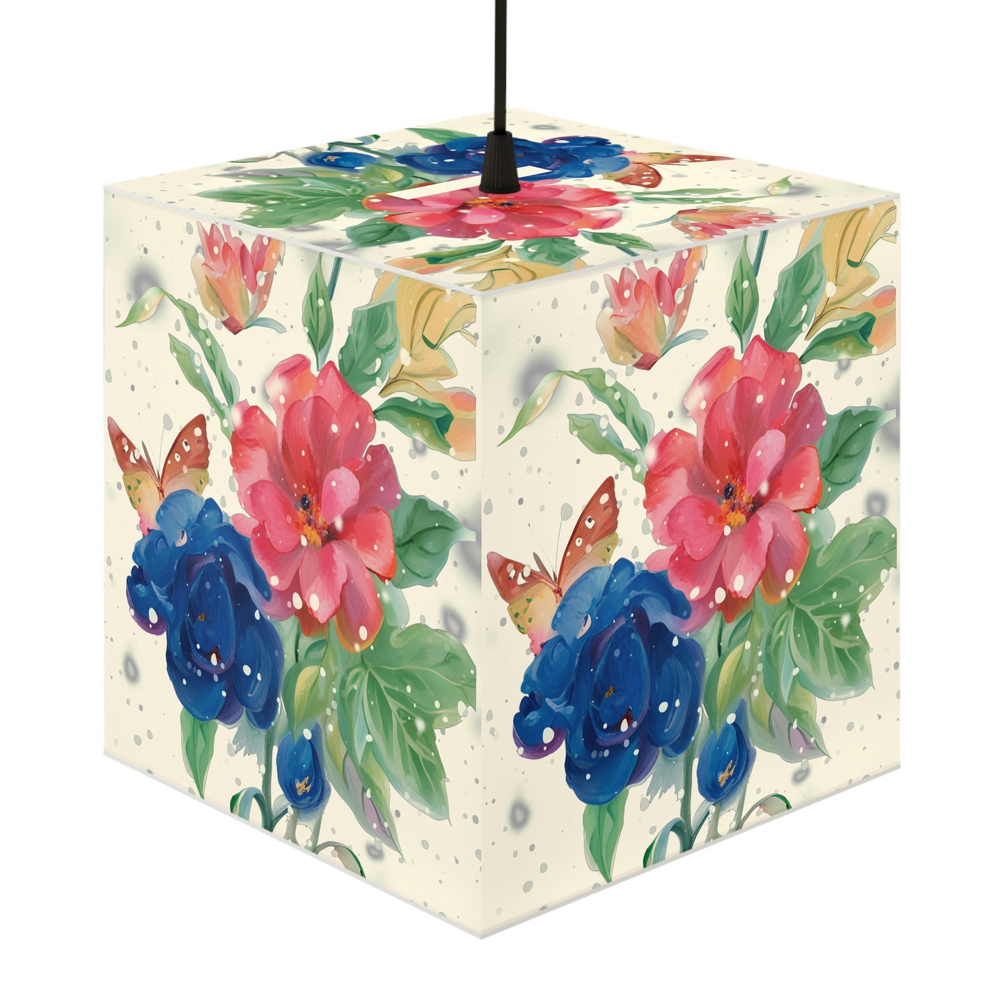 Flower Light Cube Lamp