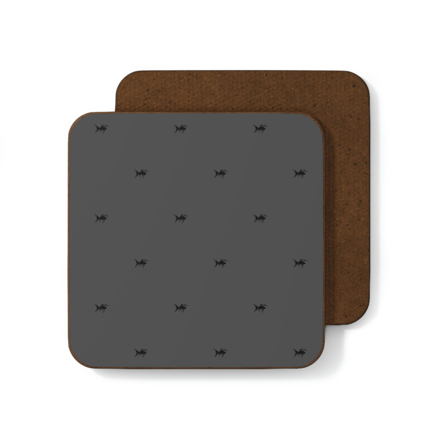 Grey Hardboard Back Coaster