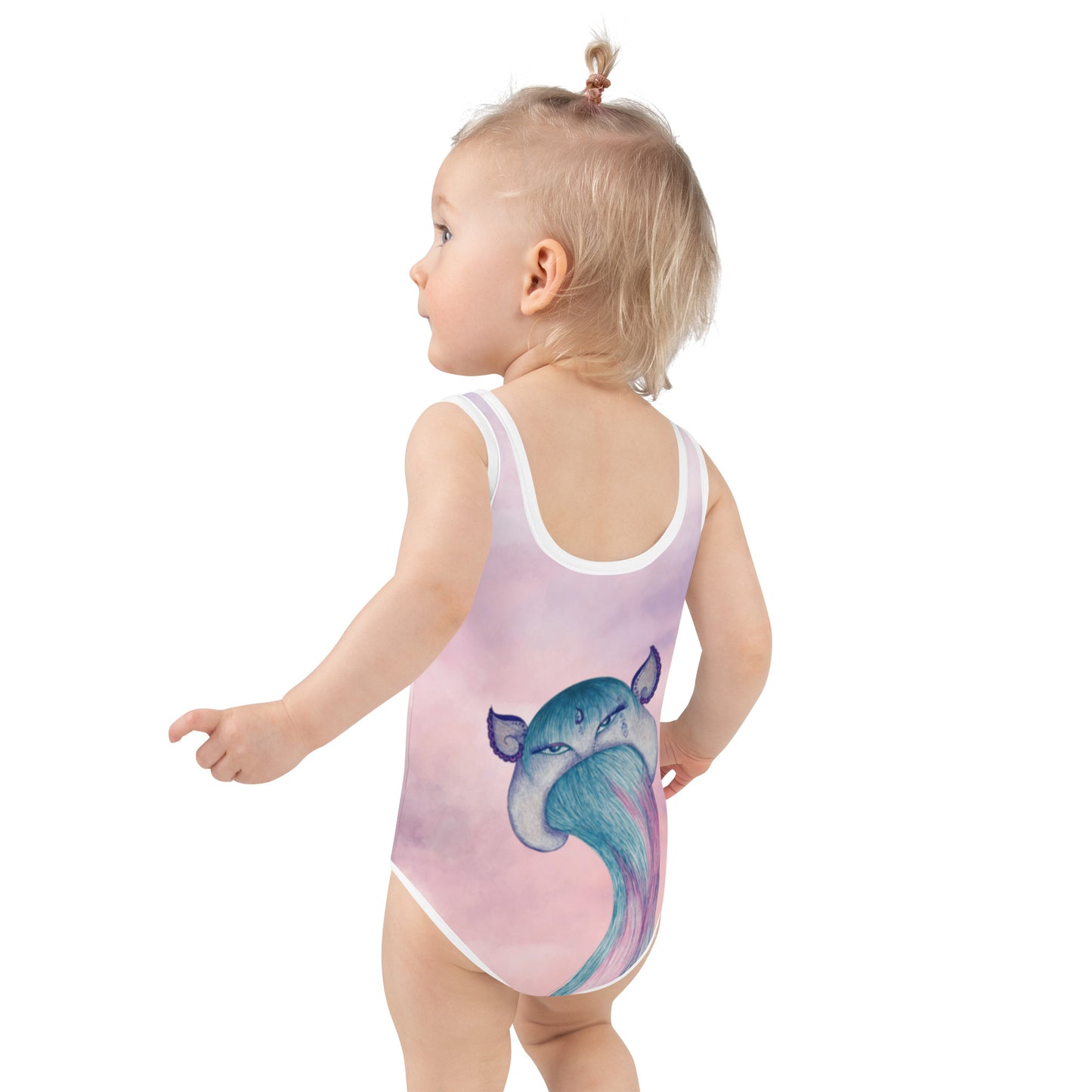 All-Over Print Kids Swimsuit