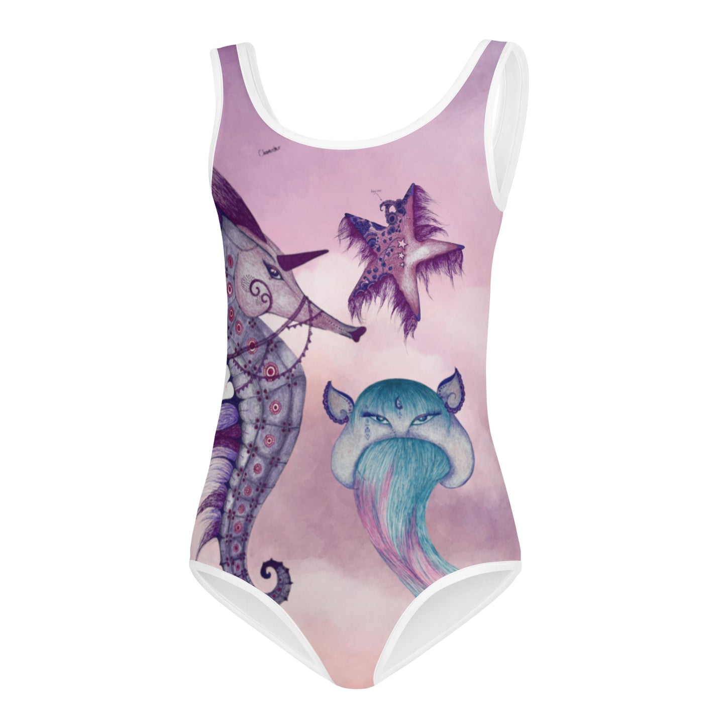 All-Over Print Kids Swimsuit