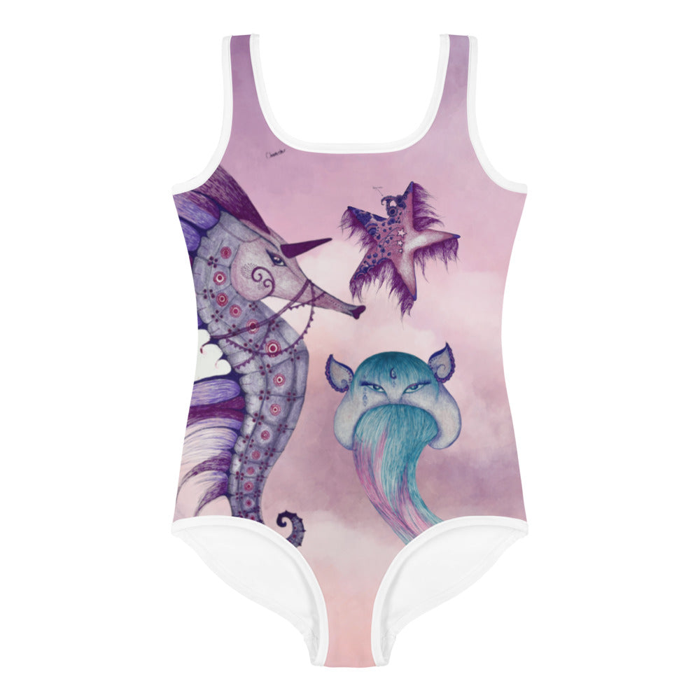 All-Over Print Kids Swimsuit